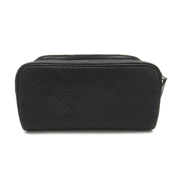 Louis Vuitton Dopp Kit Leather Clutch Bag M59478 in Excellent condition