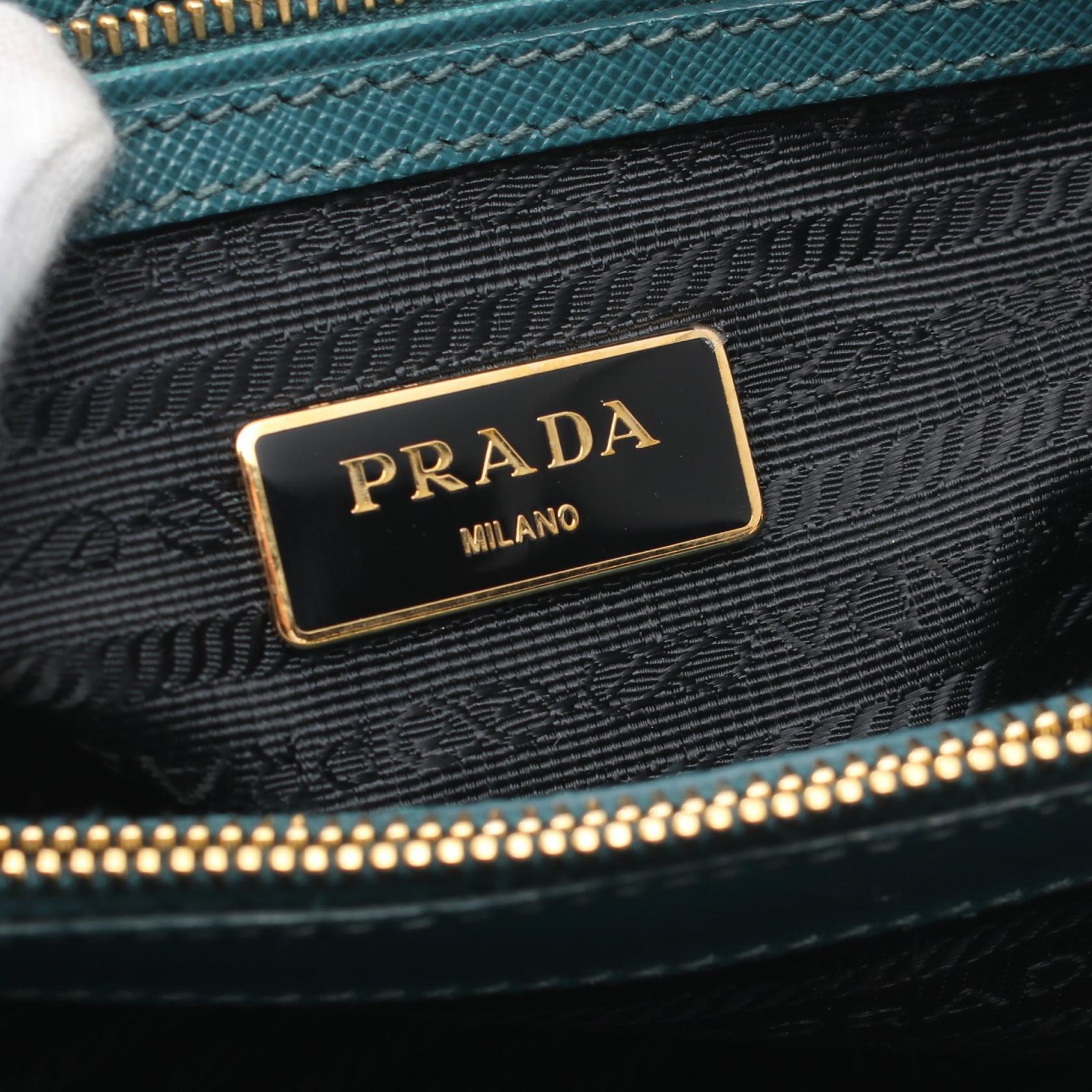 Prada Saffiano Lux Leather Handbag 1BA838