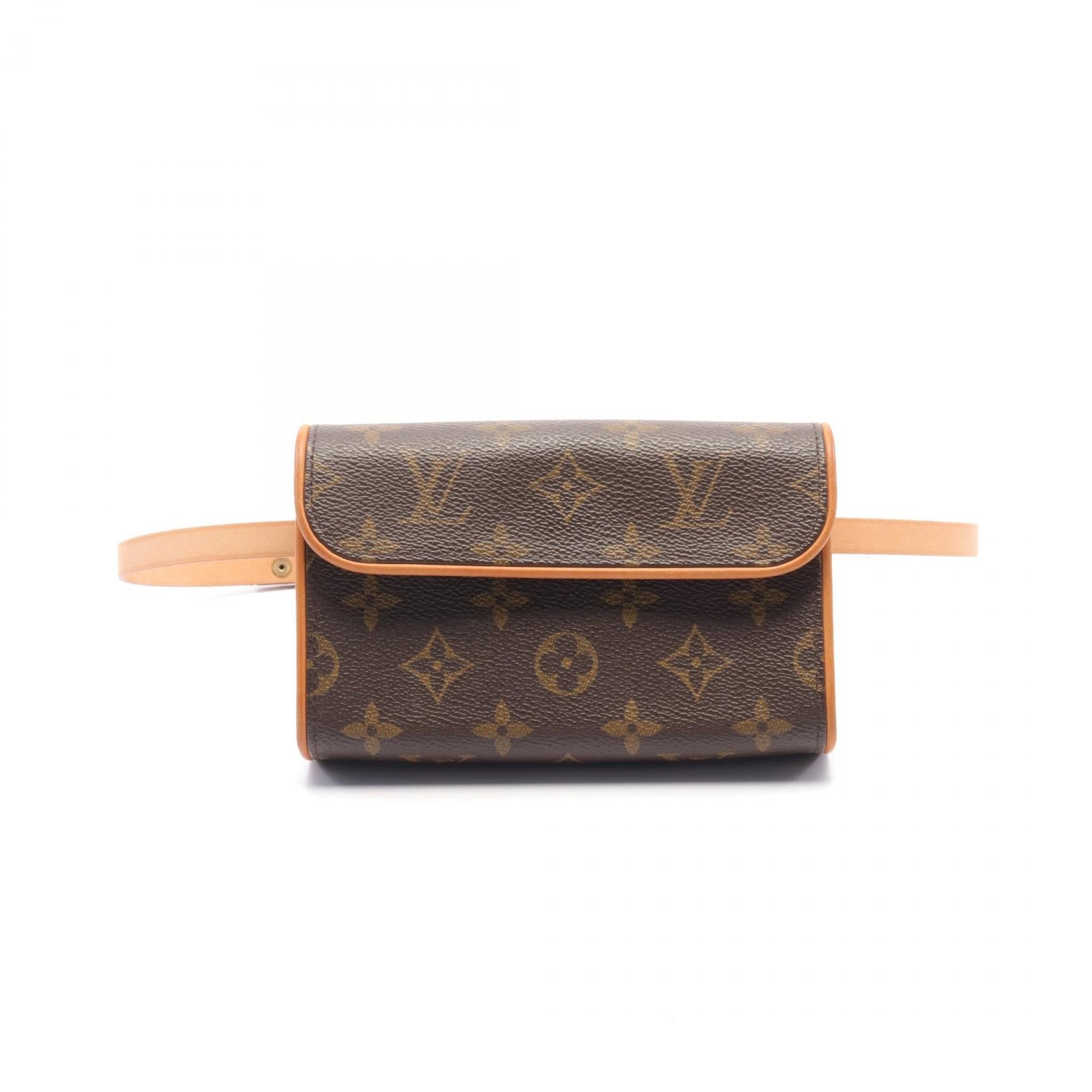 Louis Vuitton Pochette Florentine Canvas Belt Bag M51855 in Very Good Condition