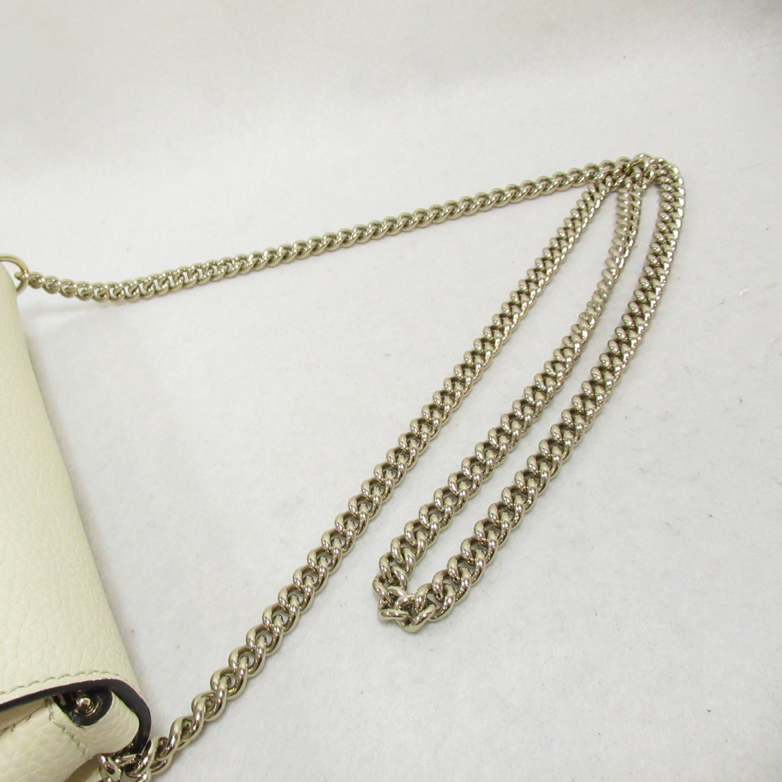 Gucci Leather Chain Shoulder Bag 536224