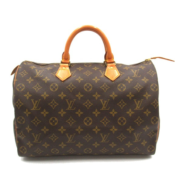Louis Vuitton Speedy 35 Canvas Handbag M41524 in Good condition