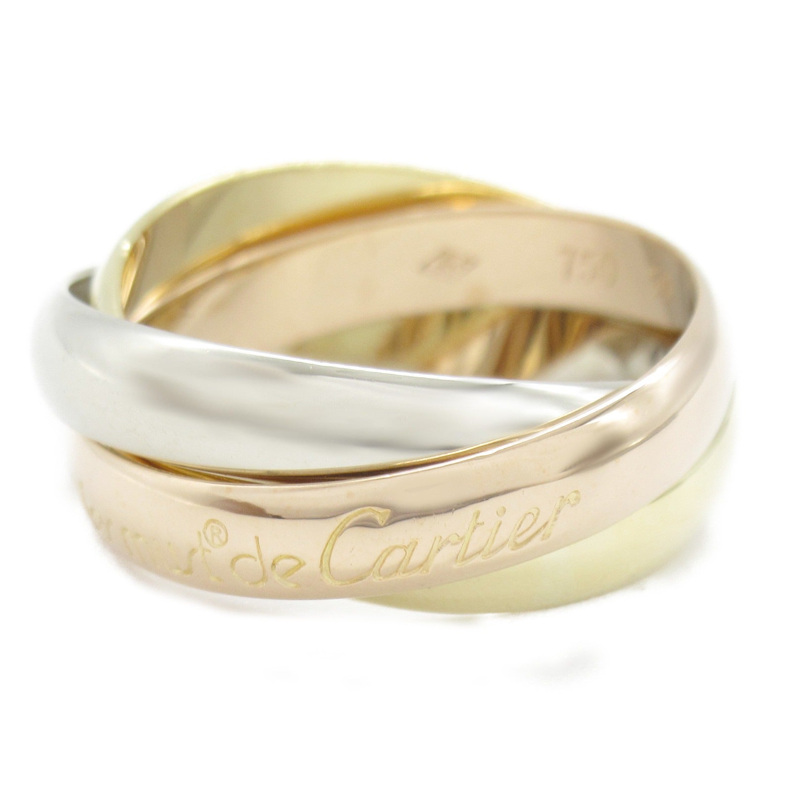 Cartier Trinity Ring K18 Gold