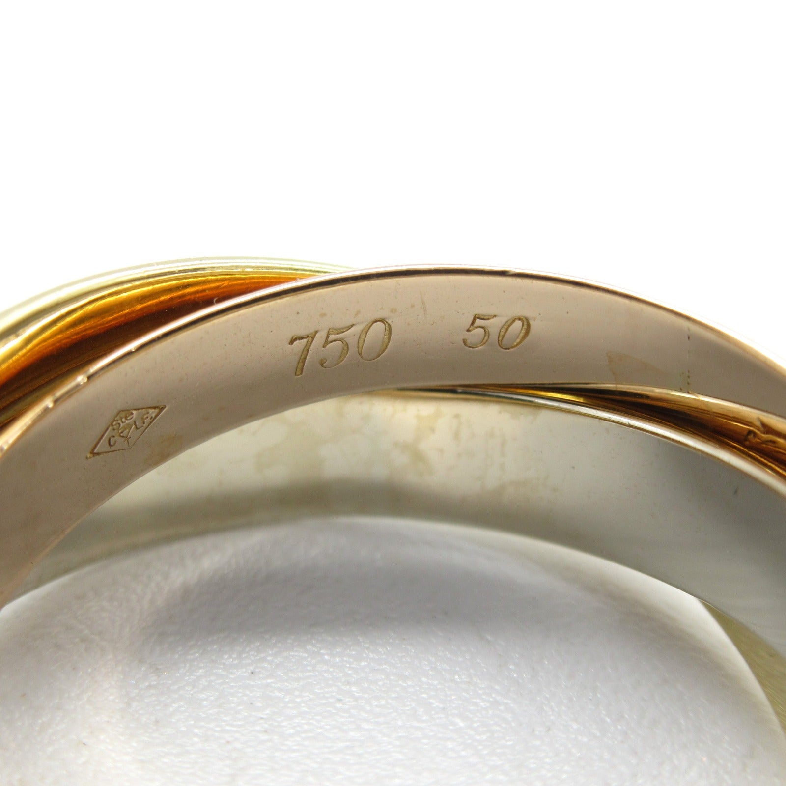 Cartier Trinity Ring K18 Gold