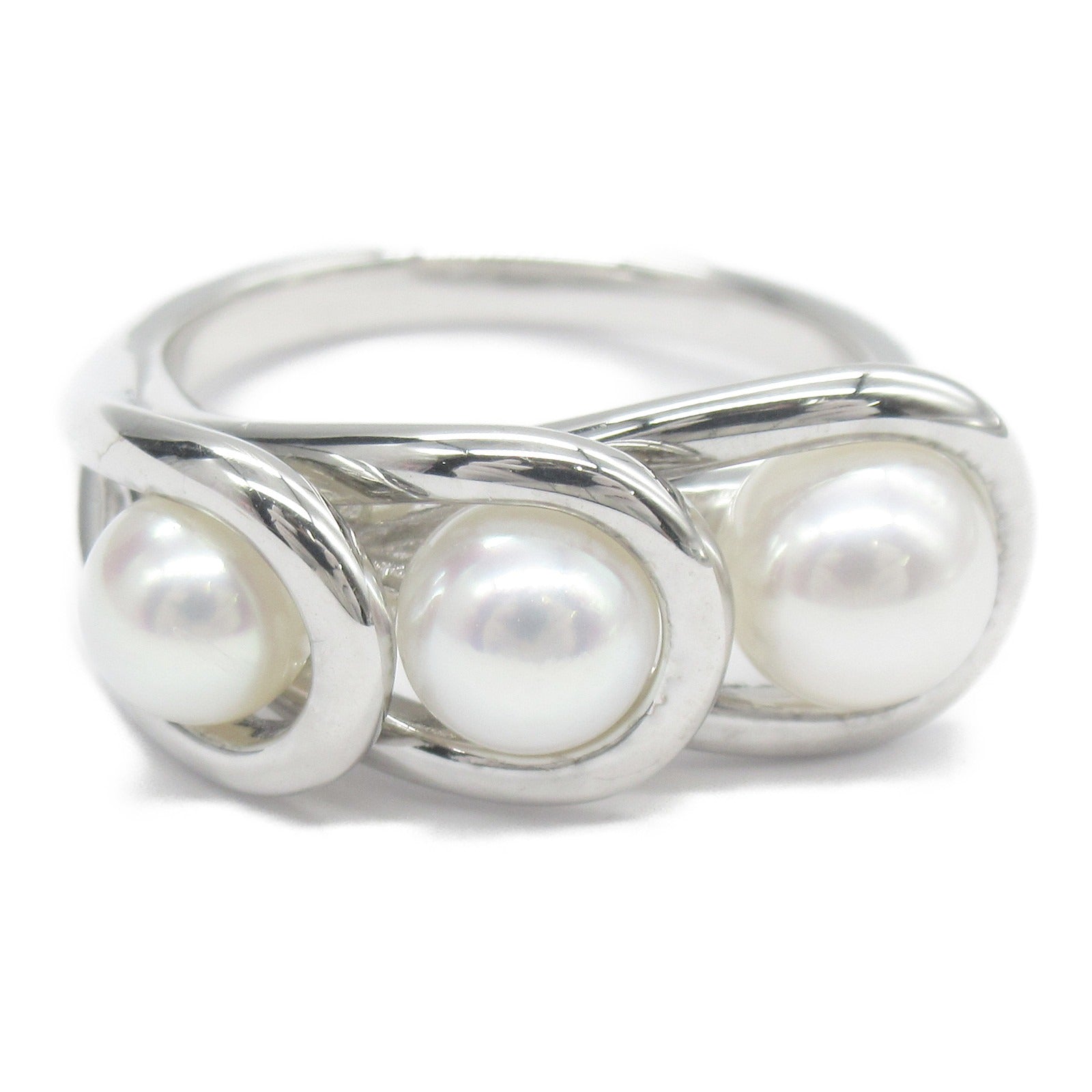 Tasaki Pearl Ring K18WG White Gold