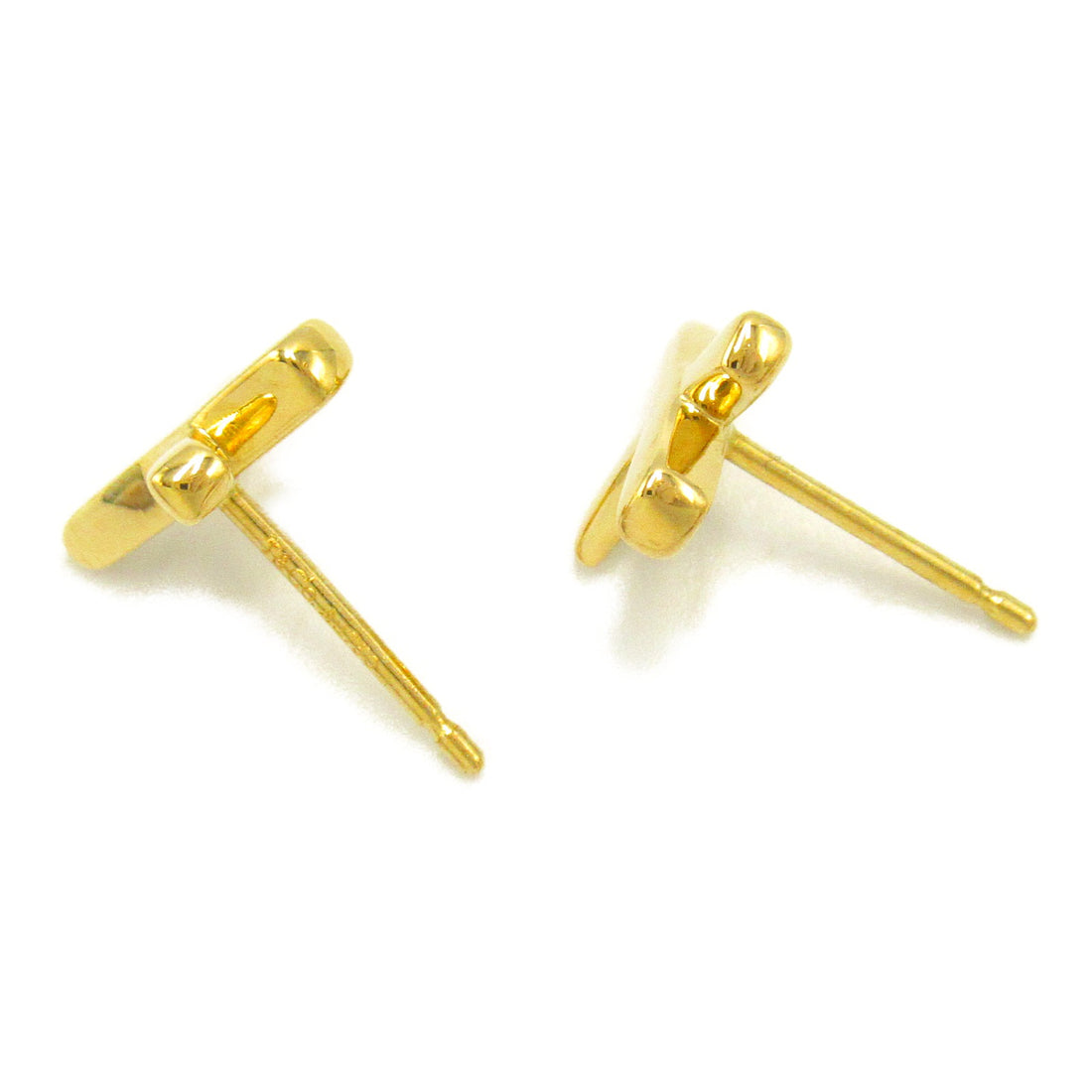 Tiffany & Co Graffiti Earrings K18 Yellow Gold