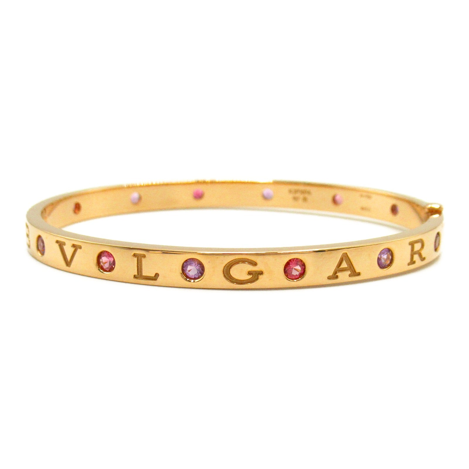 Bvlgari K18PG Pink Gold Multi Bracelet