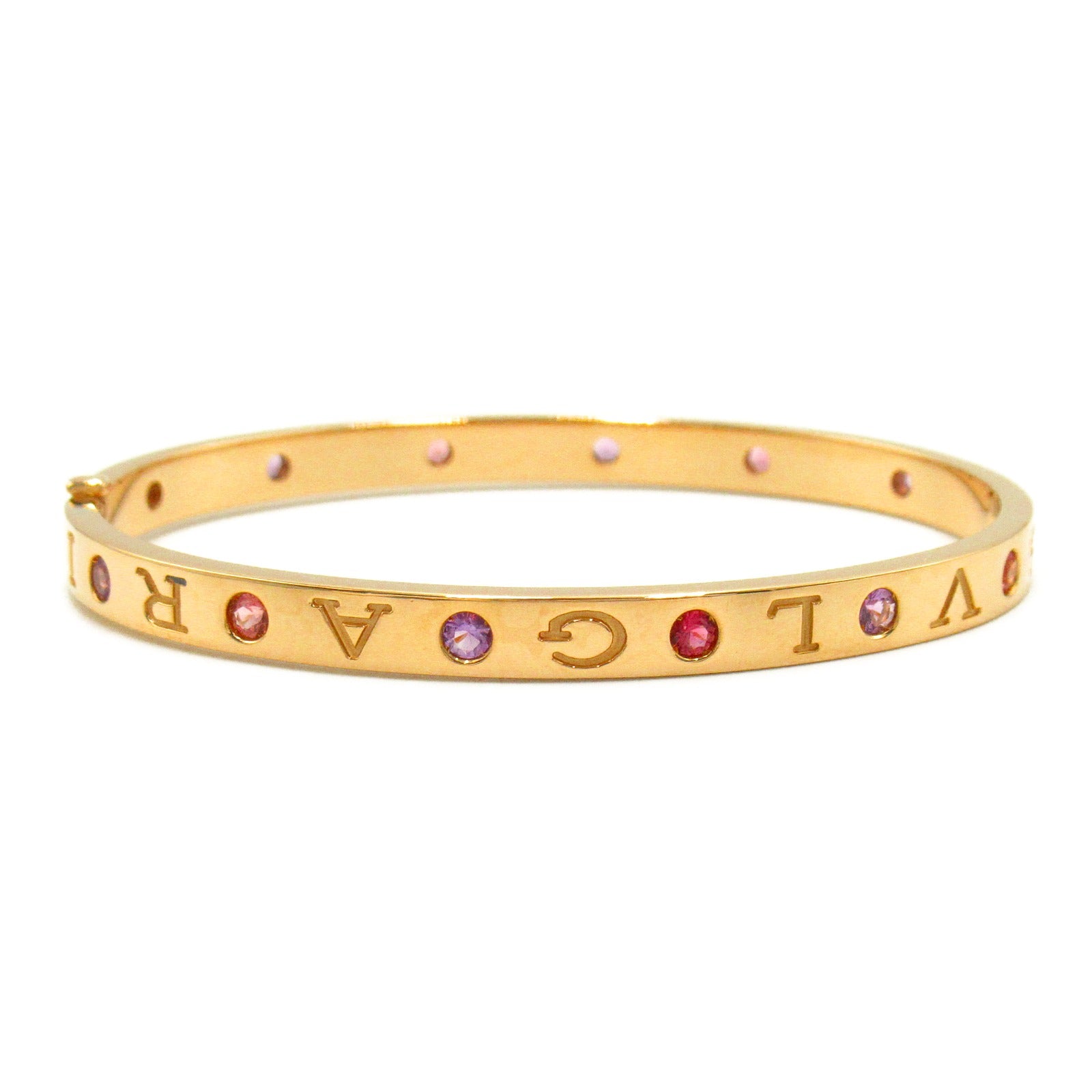 Bvlgari K18PG Pink Gold Multi Bracelet