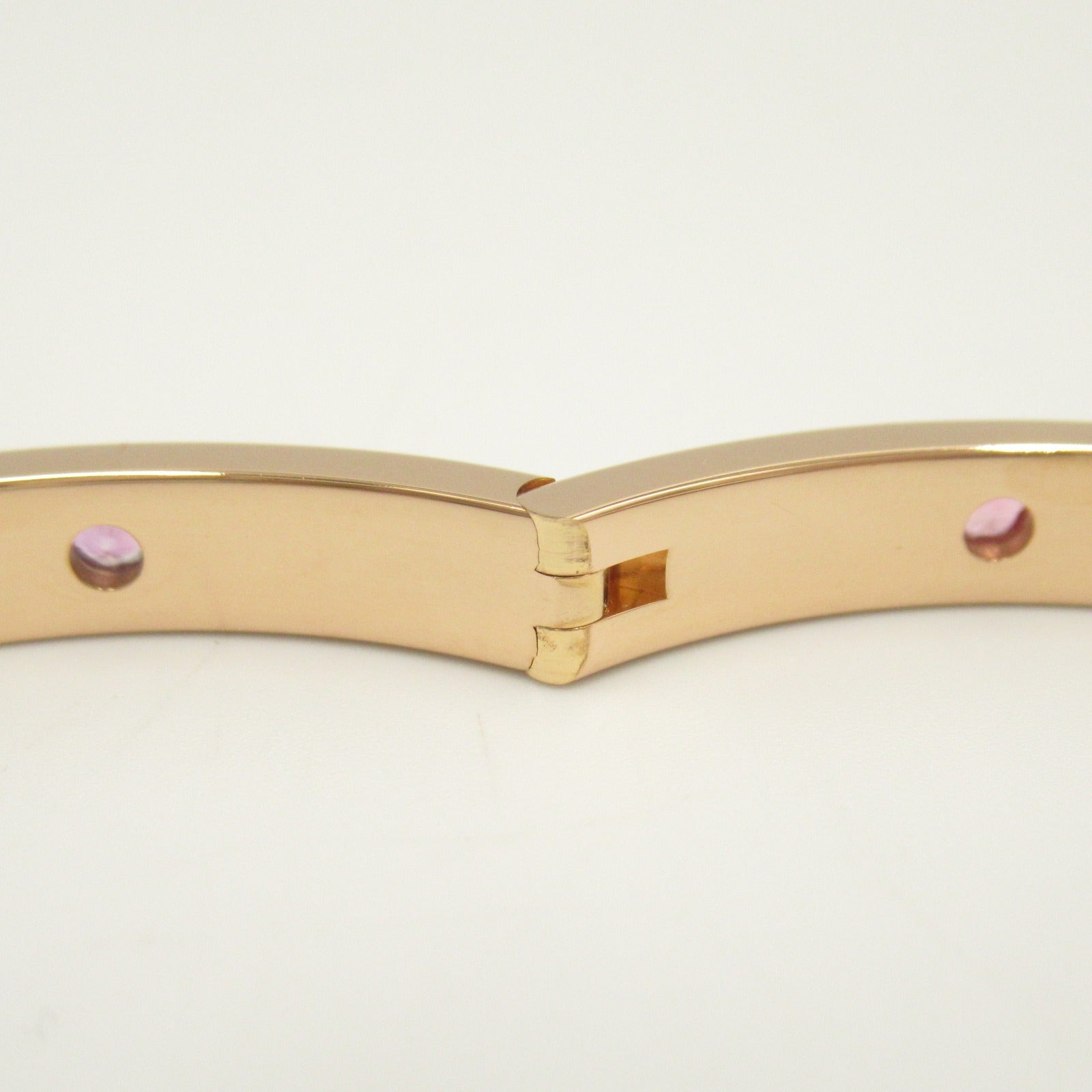 Bvlgari K18PG Pink Gold Multi Bracelet