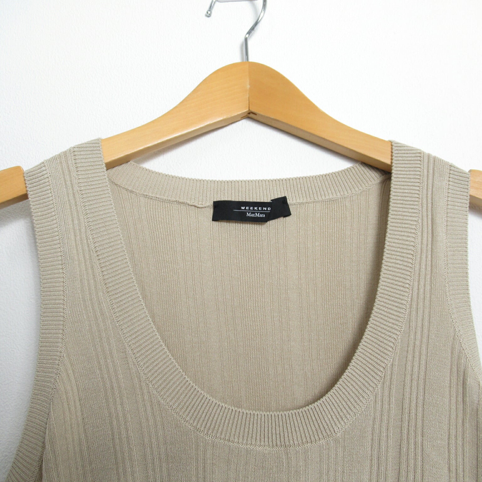 Max Mara Weekend Line Tank Top Beige