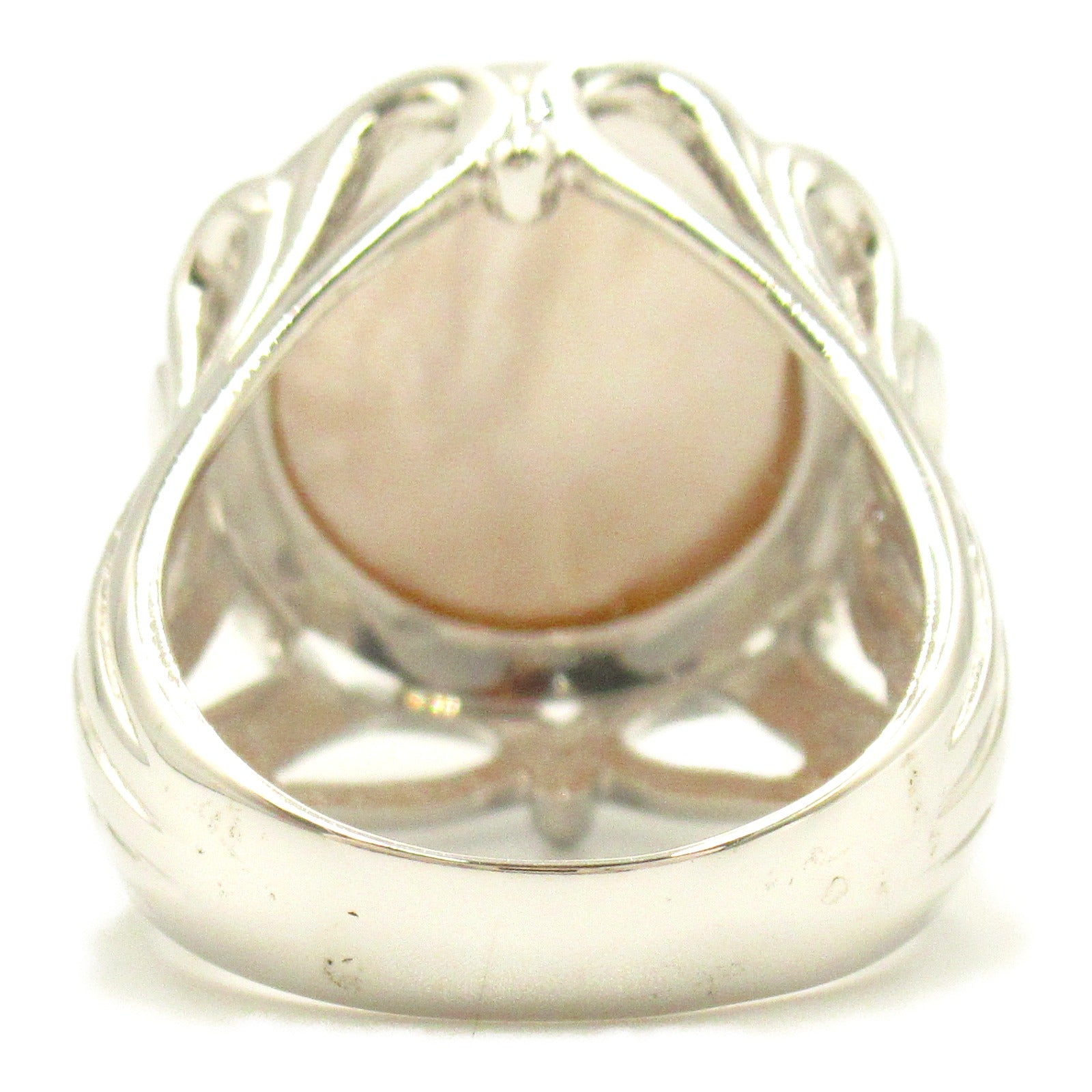 Tasaki Mabe Pearl Ring K14WG Jewelry