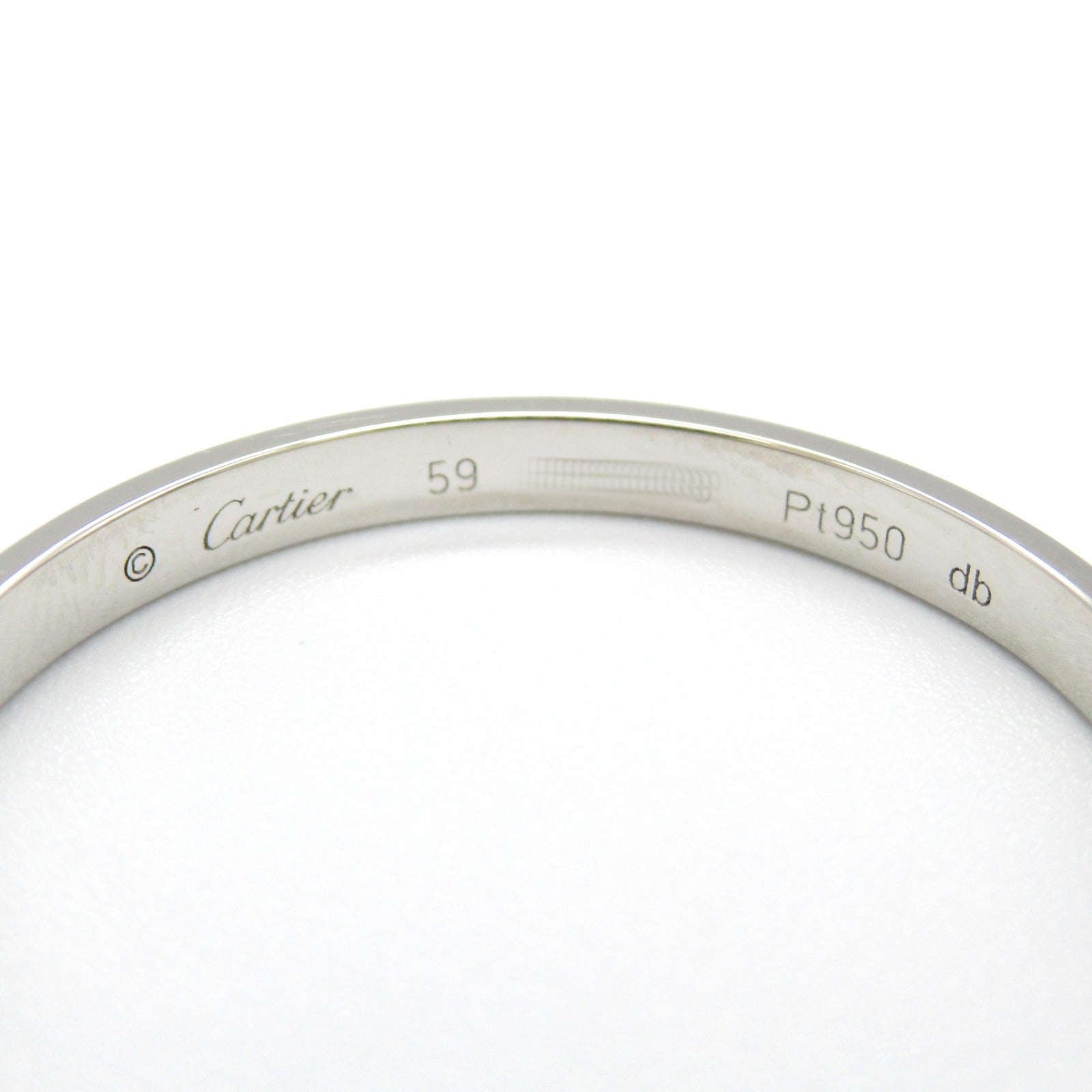 Cartier 1895 Wedding Ring Pt950 Platinum