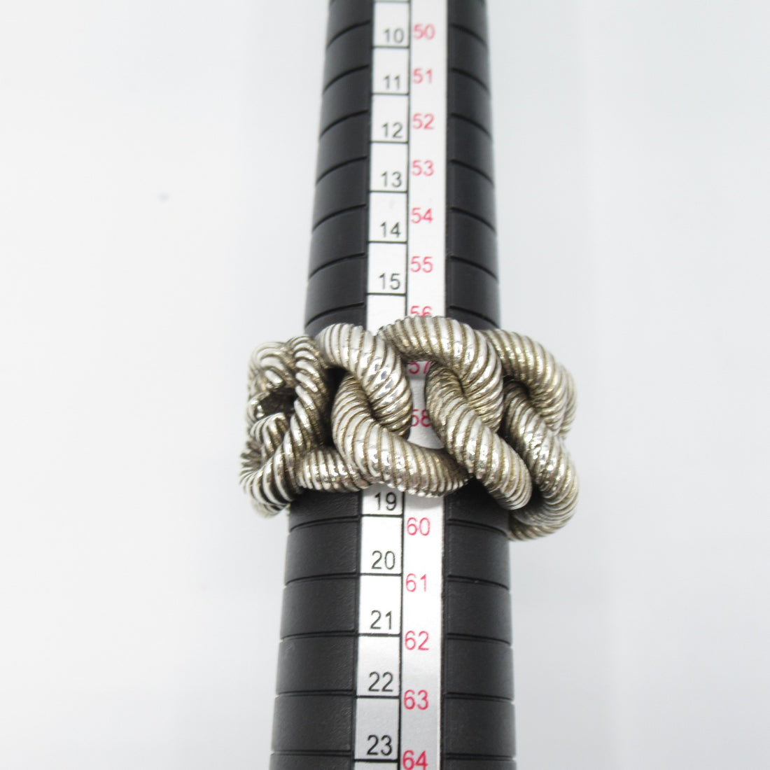 Gucci Interlocking G Twisted Rope Ring  Metal Pet Bag in Great Condition