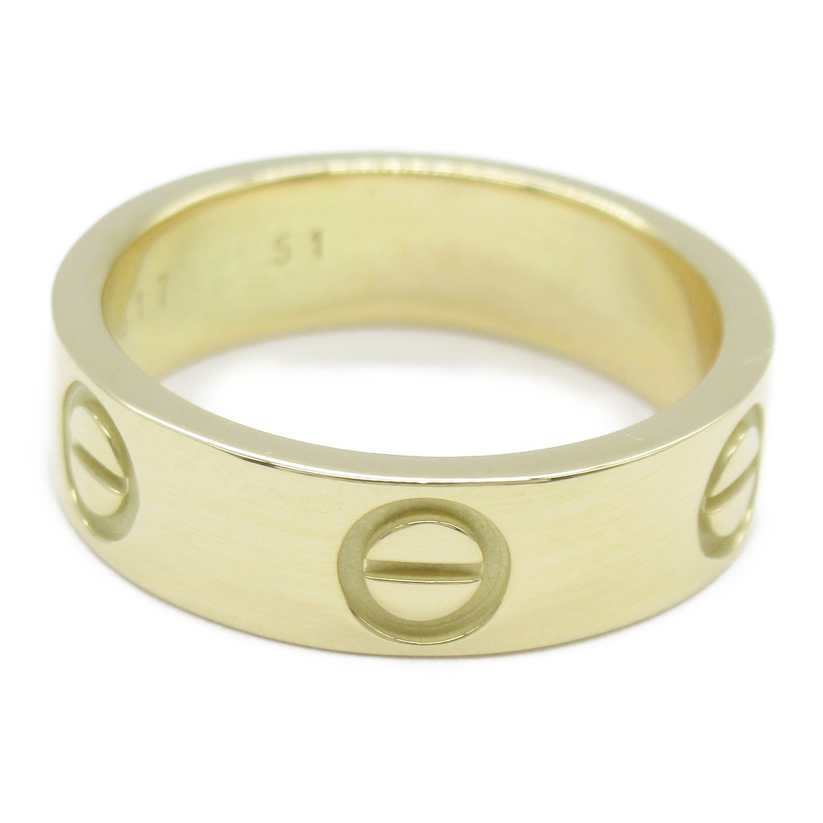 Cartier Love Ring K18 Yellow Gold