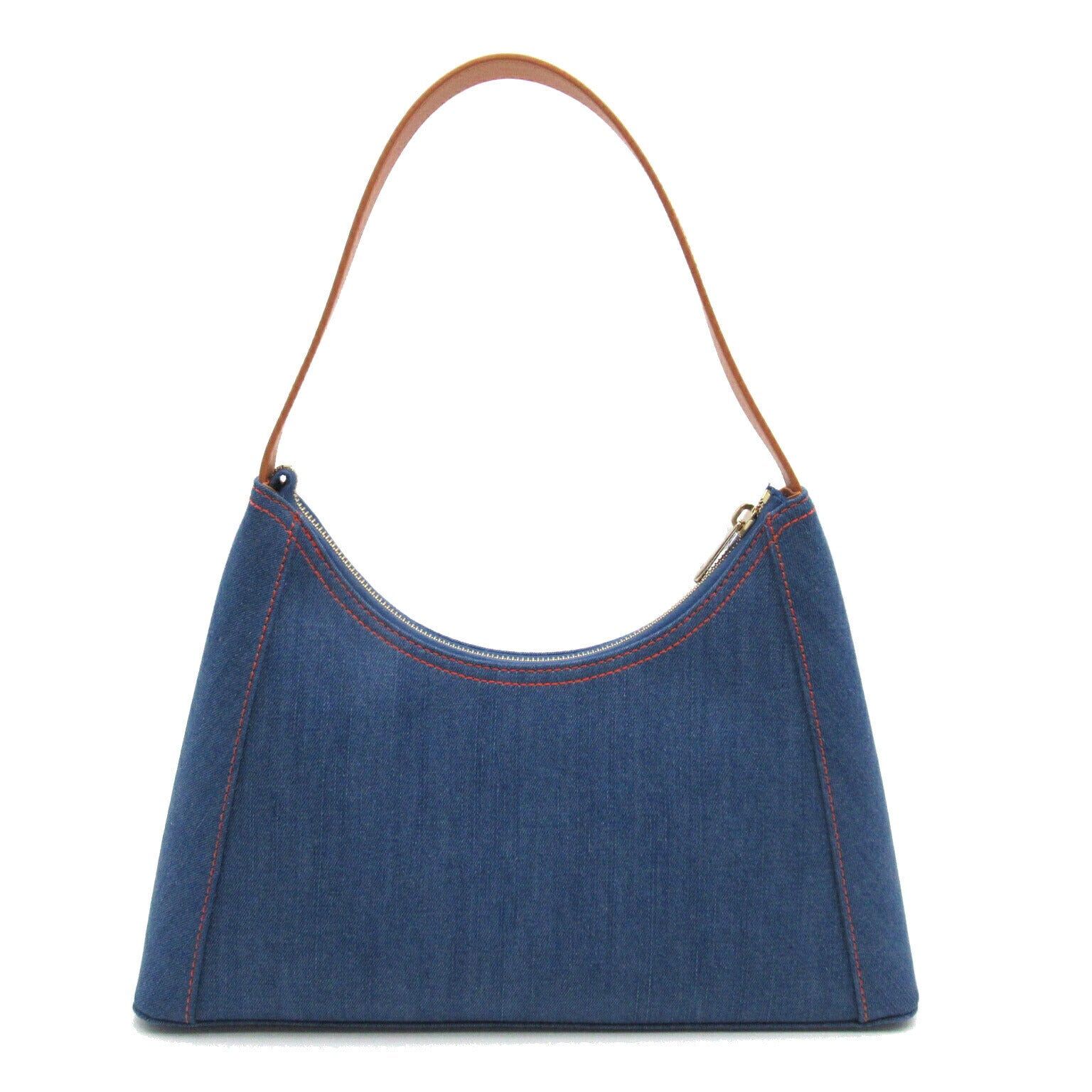 Furla Denim Shoulder Bag Blue