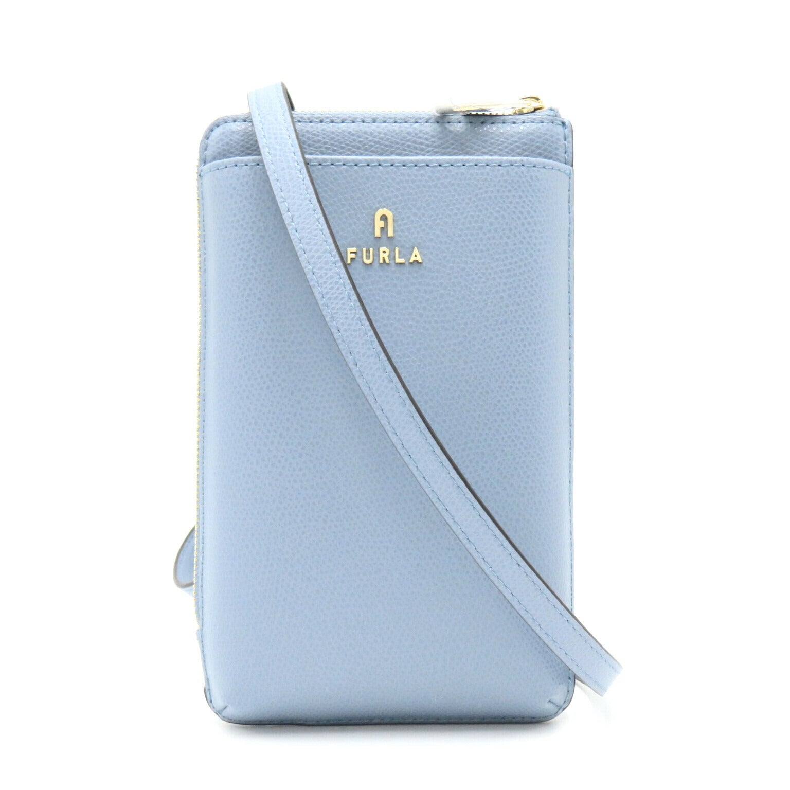 Furla Leather Shoulder Bag Blue