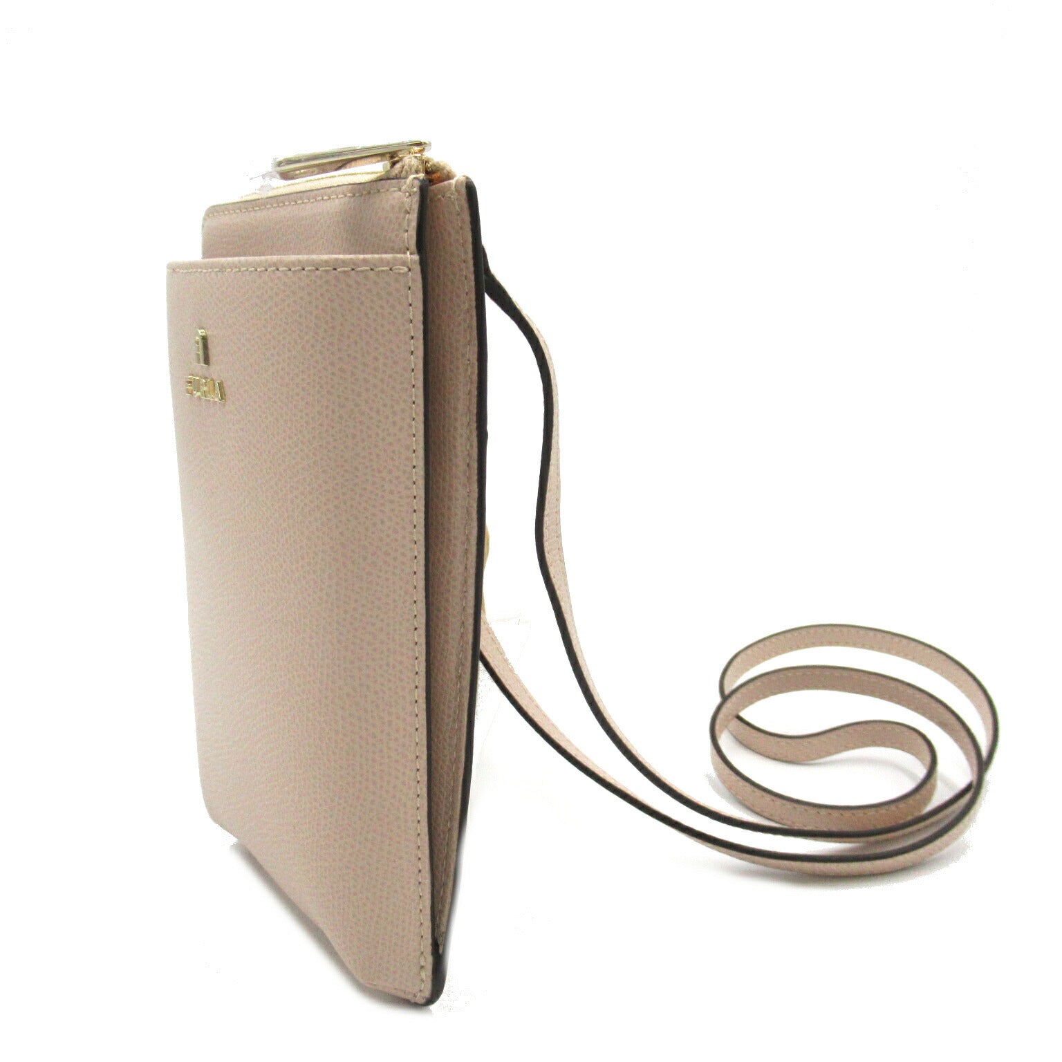 Furla Leather Shoulder Bag Beige