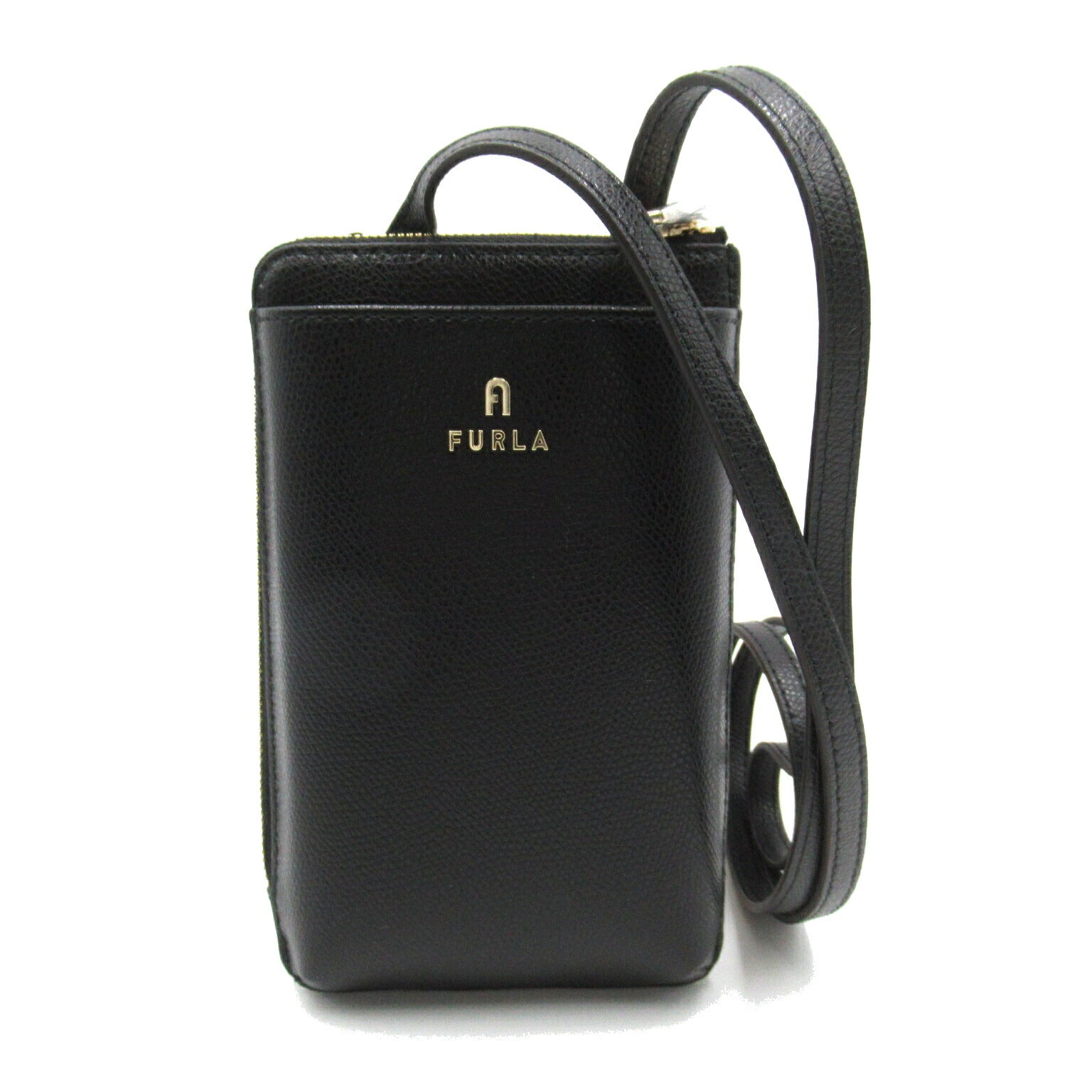 Furla Leather Shoulder Bag Black WE00582ARE000O6000