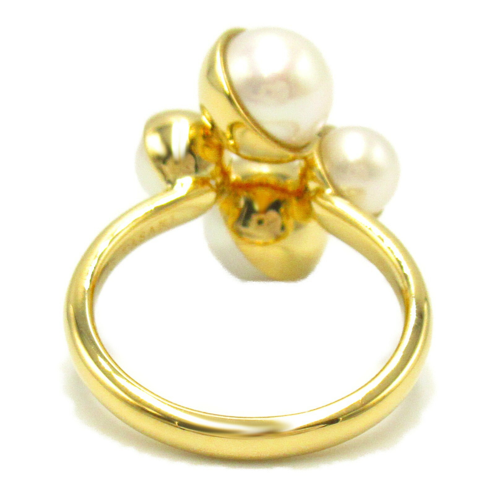 Tasaki K18 Yellow Gold Pearl Ring