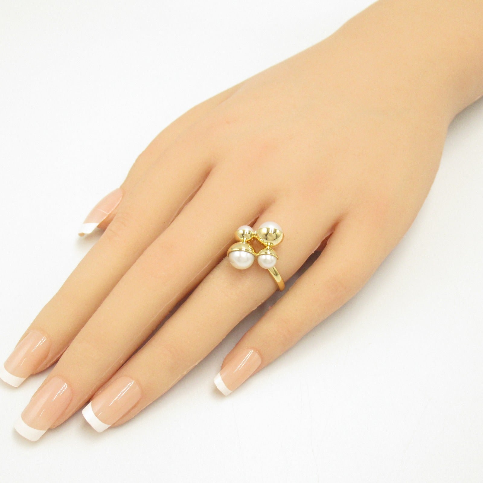 Tasaki K18 Yellow Gold Pearl Ring