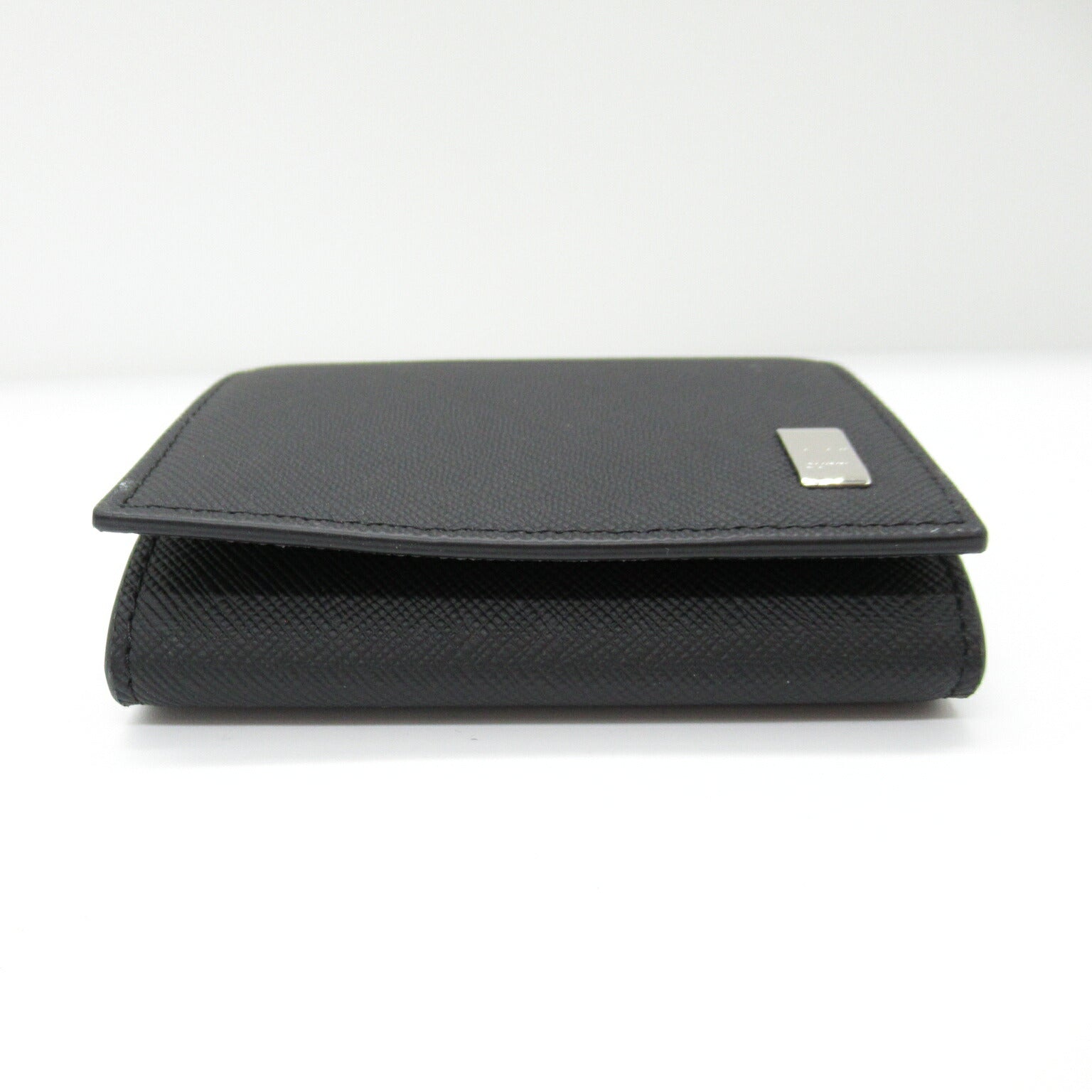 Dunhill Leather Coin Case Wallet Black