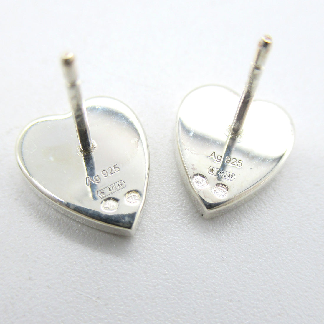 Gucci Silver 925 Heart Earrings