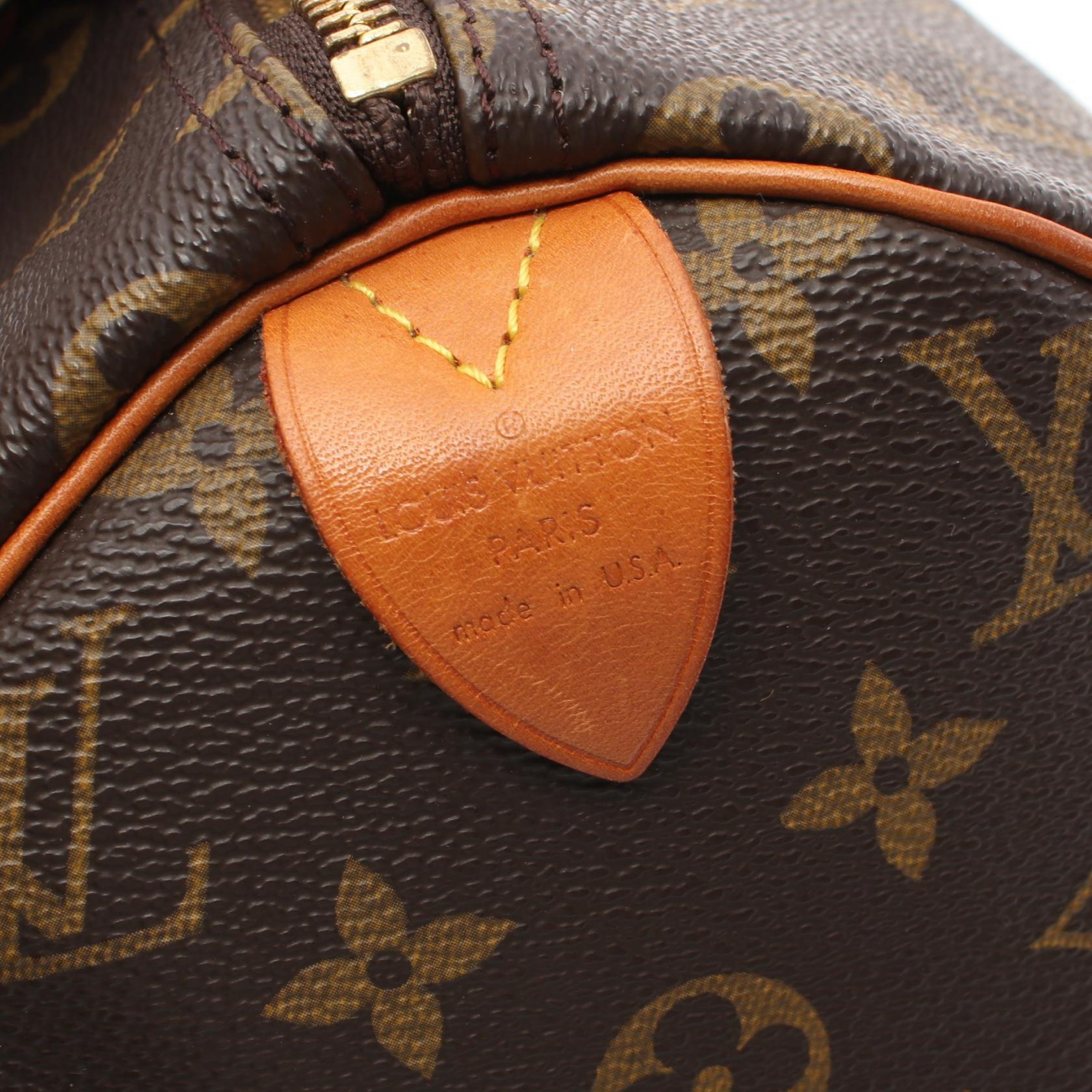 Louis Vuitton Speedy 30 Monogram Handbag M41526