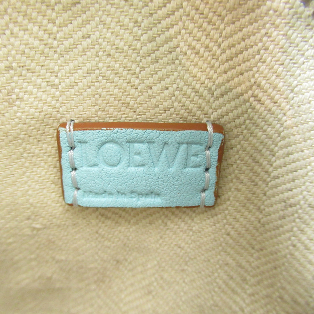 Loewe Leather Puzzle Nano Chain Shoulder Bag