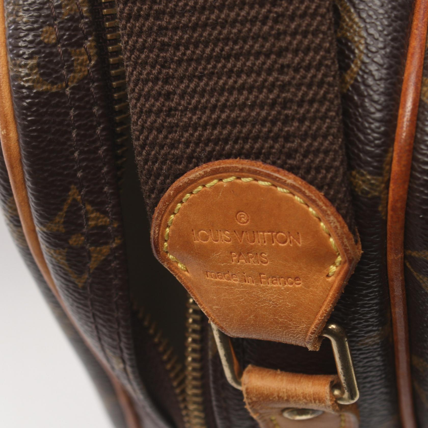 Louis Vuitton Reporter PM Shoulder Bag Brown M45254