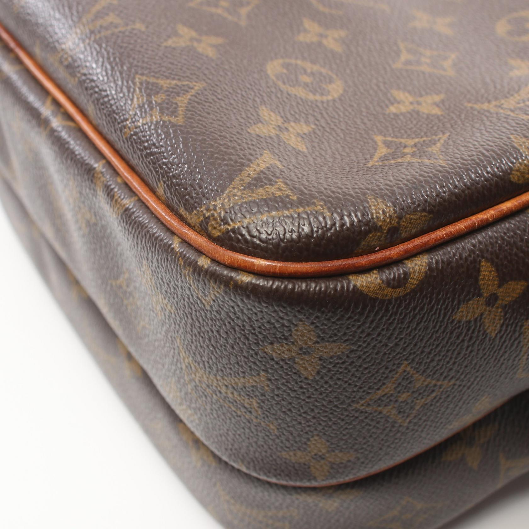 Louis Vuitton Reporter PM Shoulder Bag Brown M45254