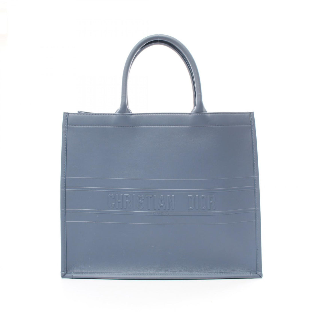 Dior Leather Book Tote Bag