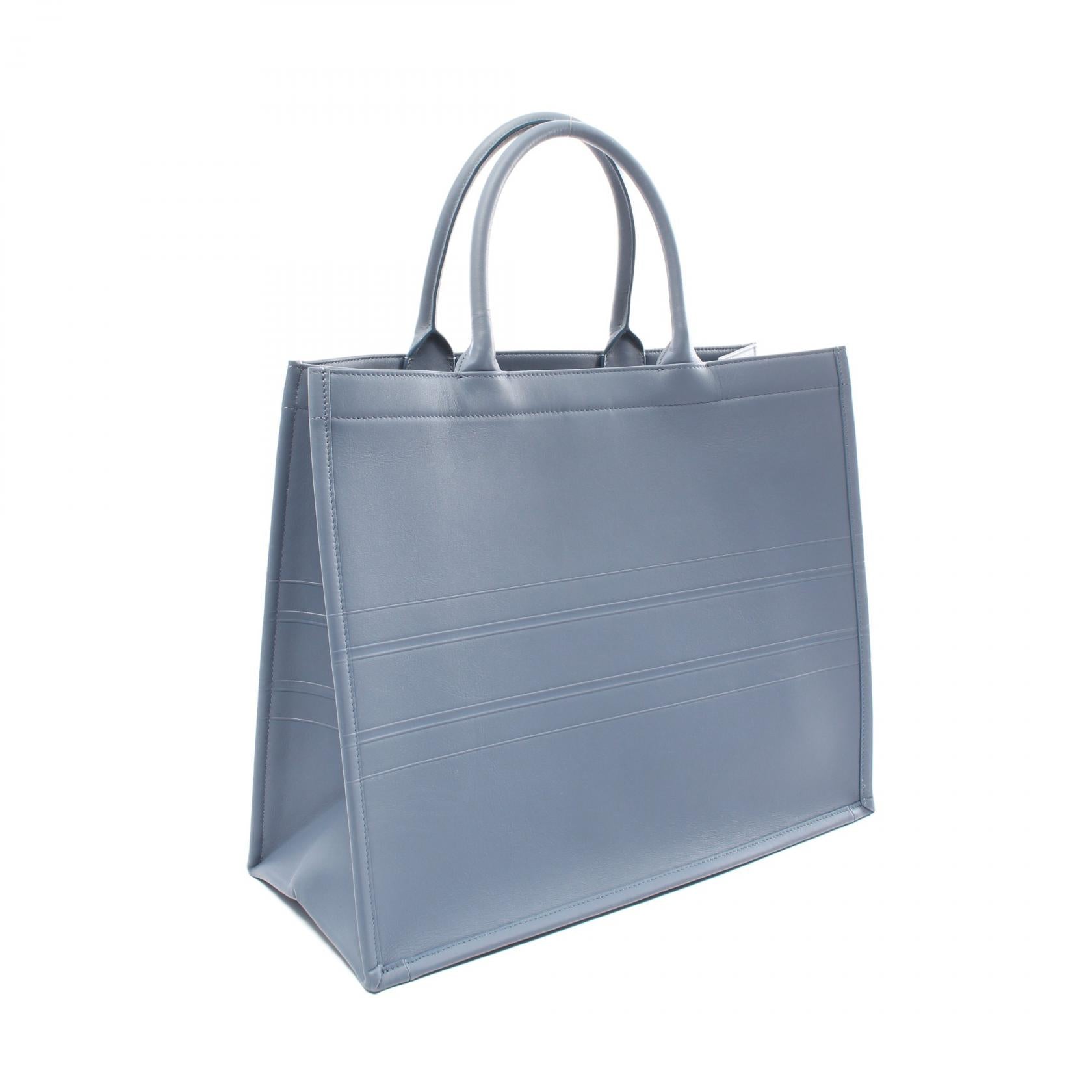 Dior Leather Book Tote Bag