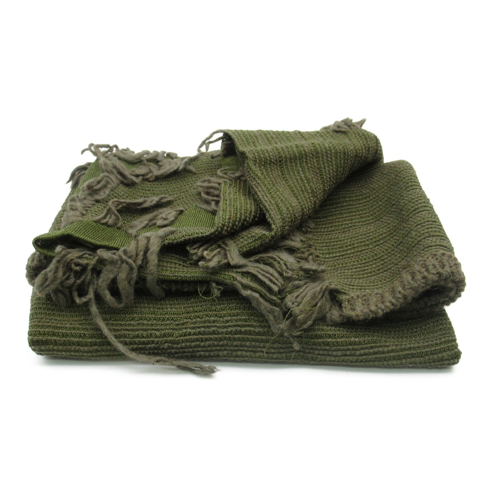 MM6 Polyester Blanket Stole Shawl Khaki