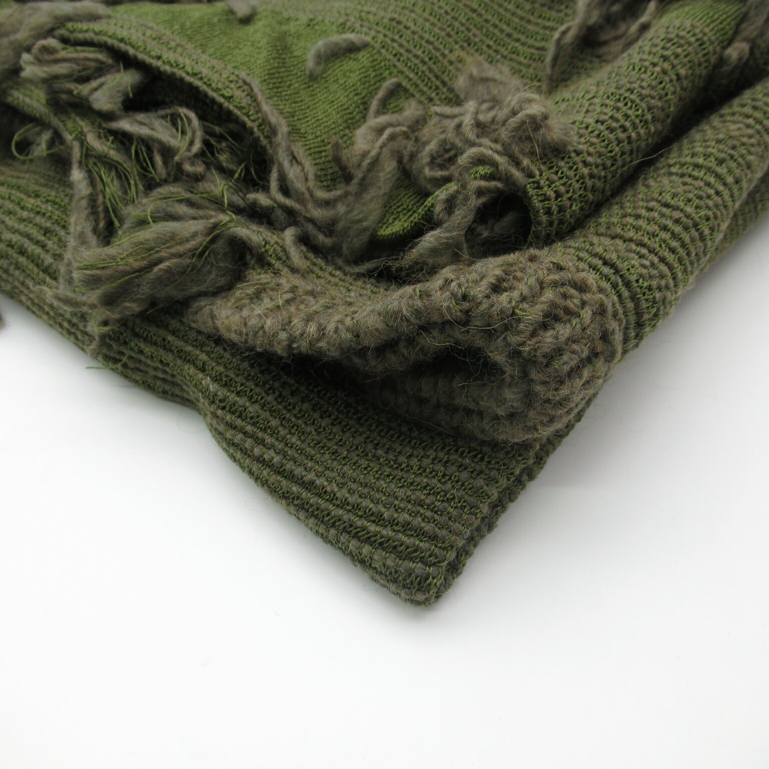 MM6 Polyester Blanket Stole Shawl Khaki