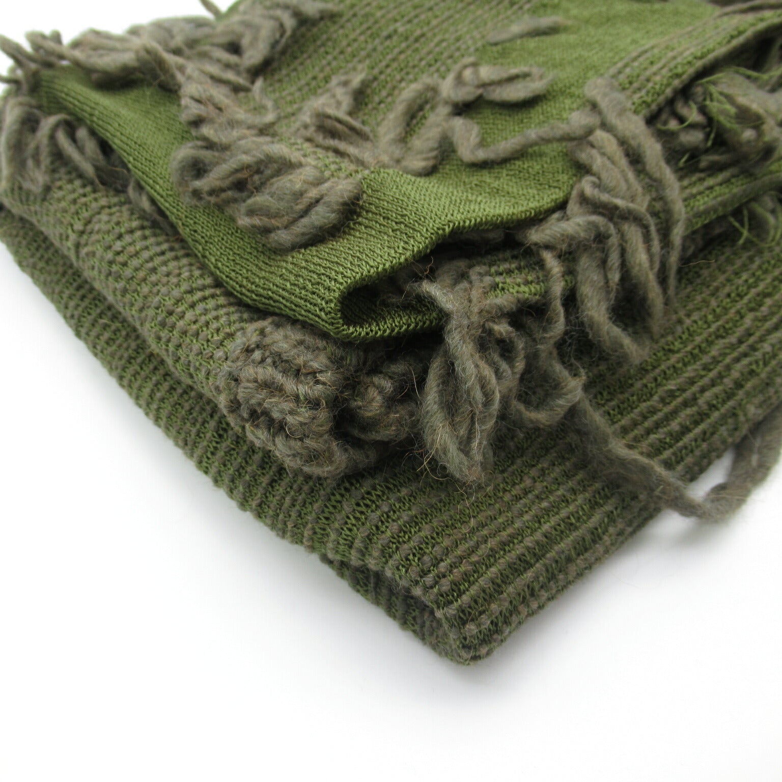 MM6 Polyester Blanket Stole Shawl Khaki