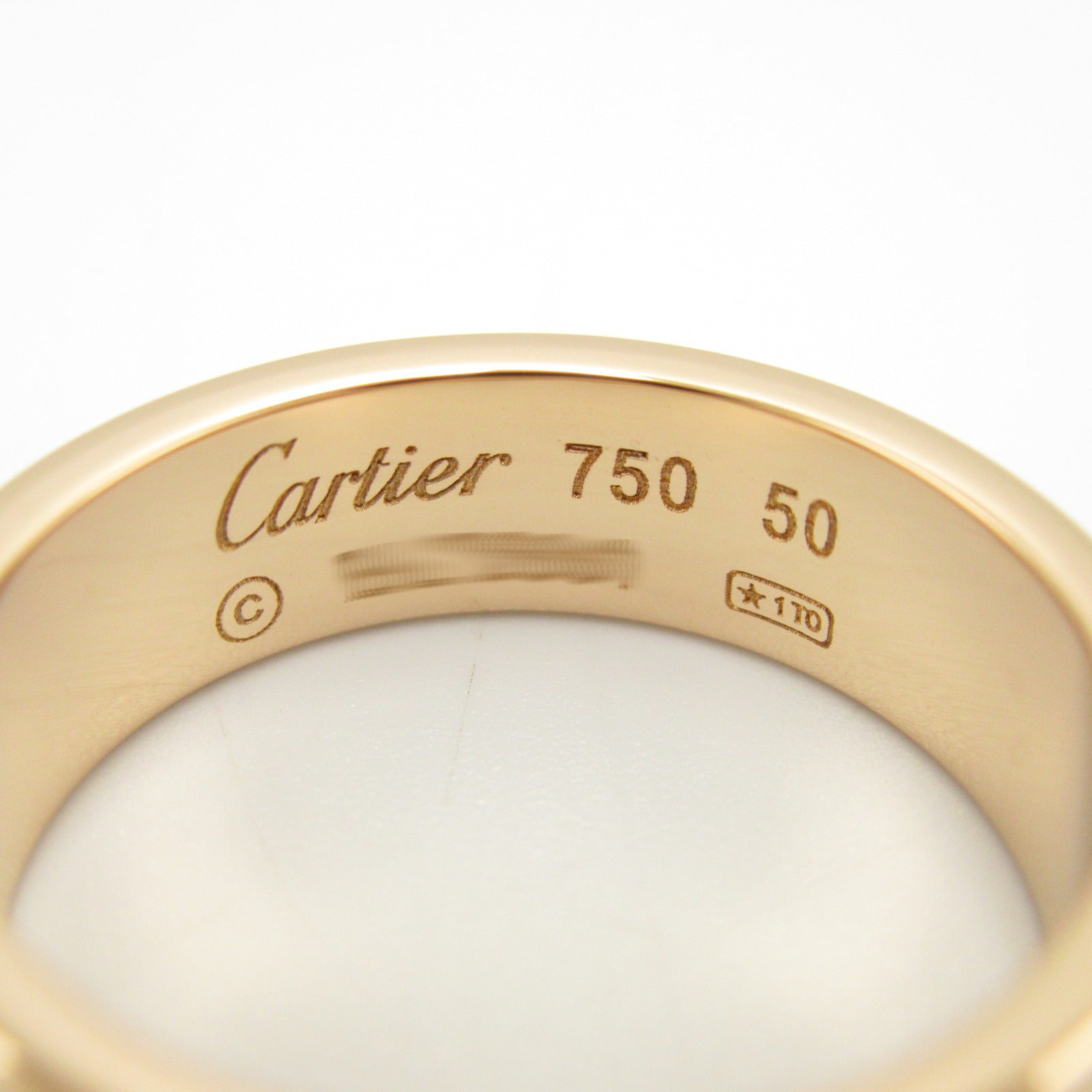 Cartier Love Ring K18PG Pink Gold