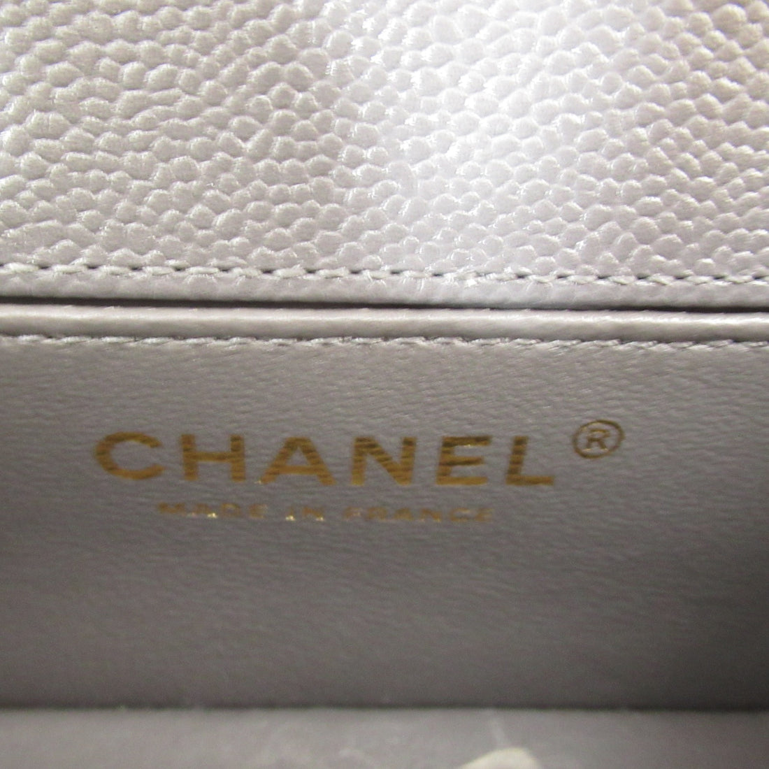 Chanel Boy Mini Chain Shoulder Bag Gray