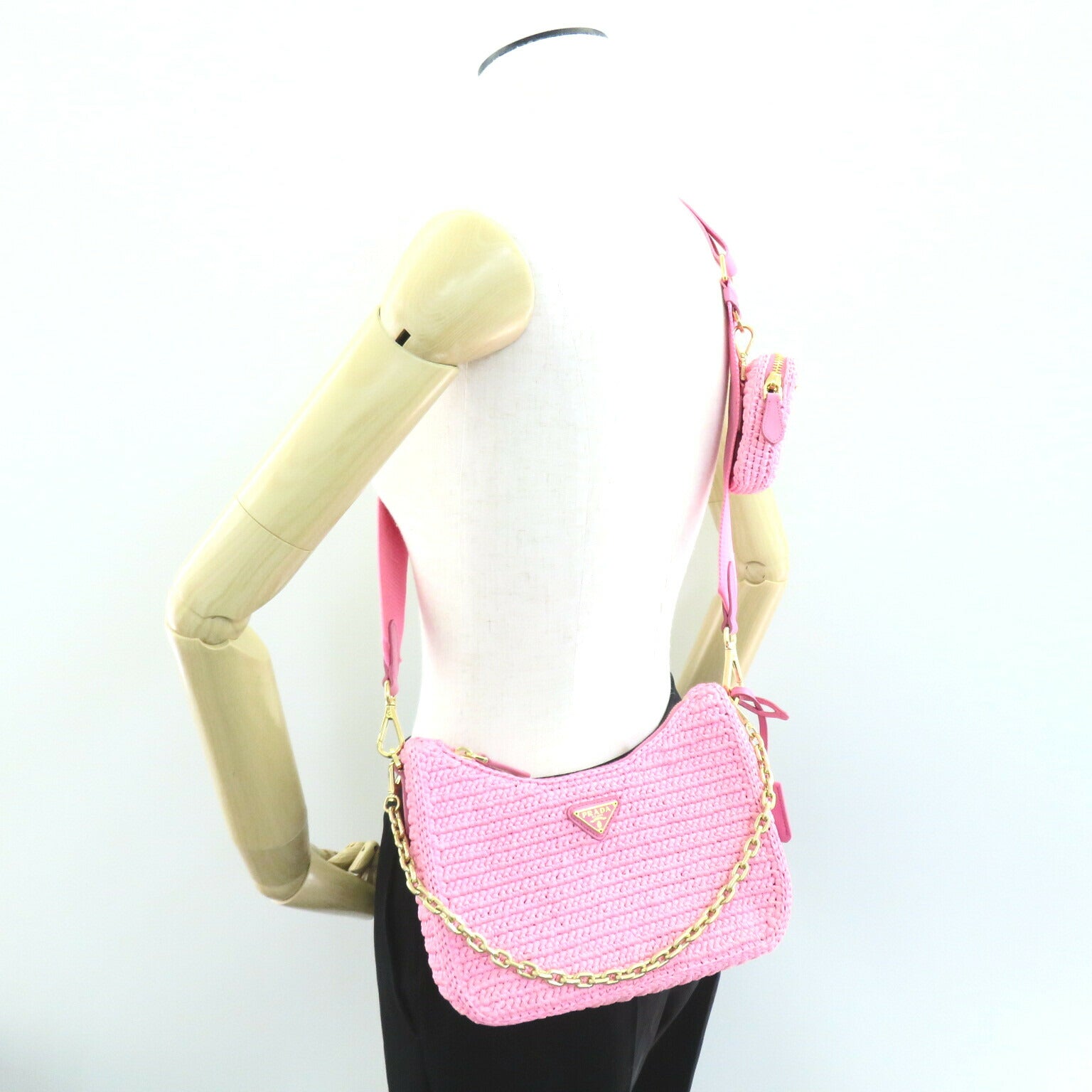 Prada Re-Edition 2way Shoulder Bag Pink