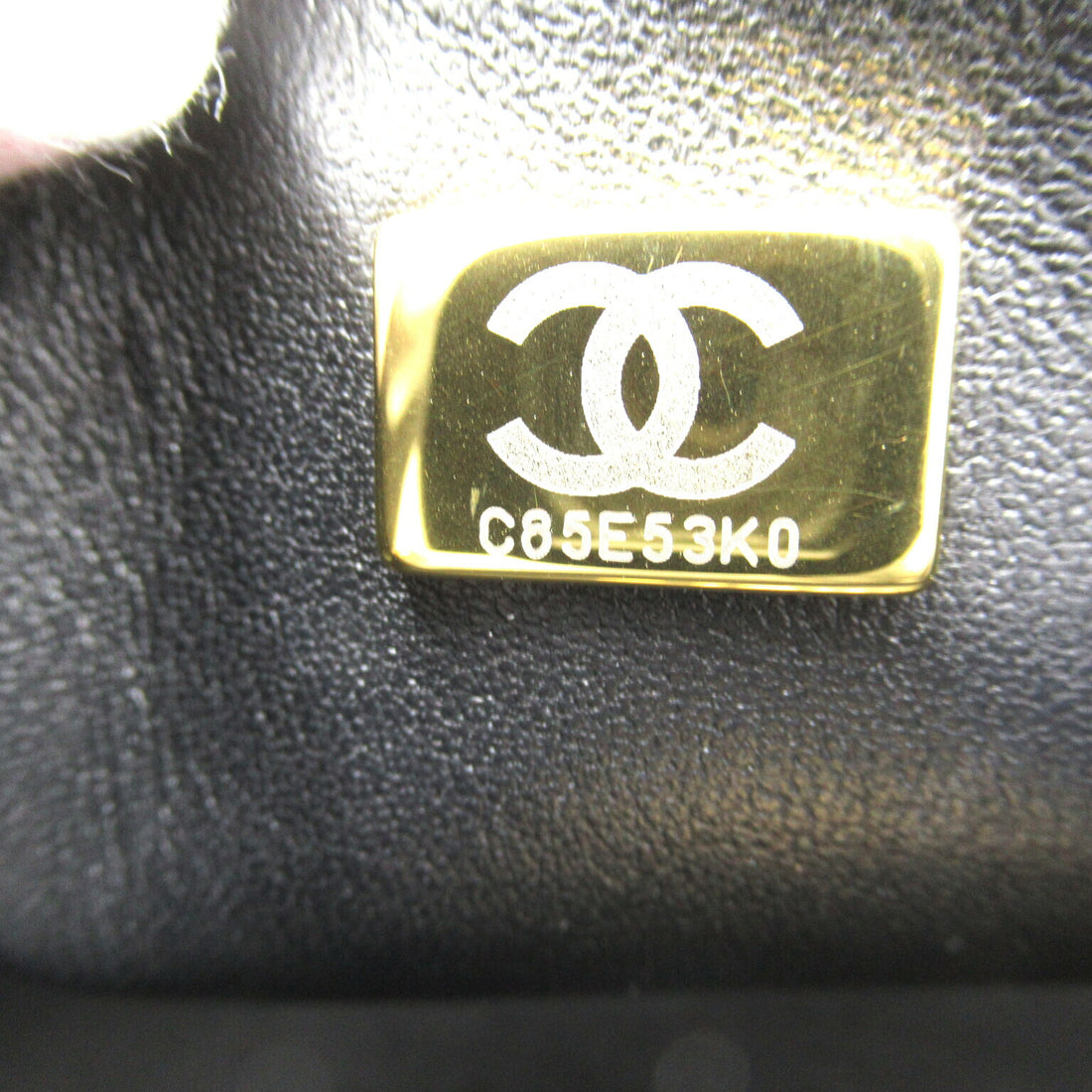 Chanel Boy Caviar Chain Shoulder Bag Black