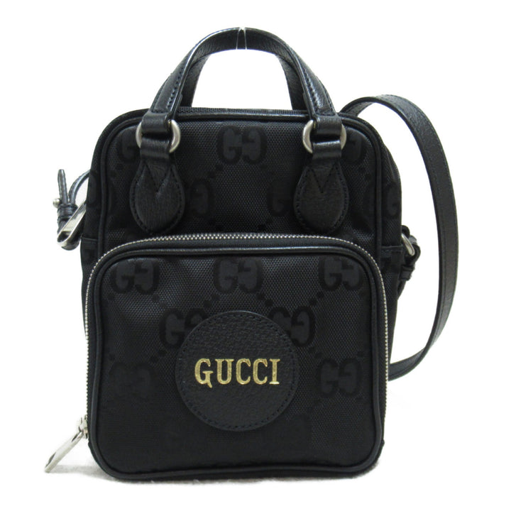 Gucci Nylon Shoulder Bag Black 625850