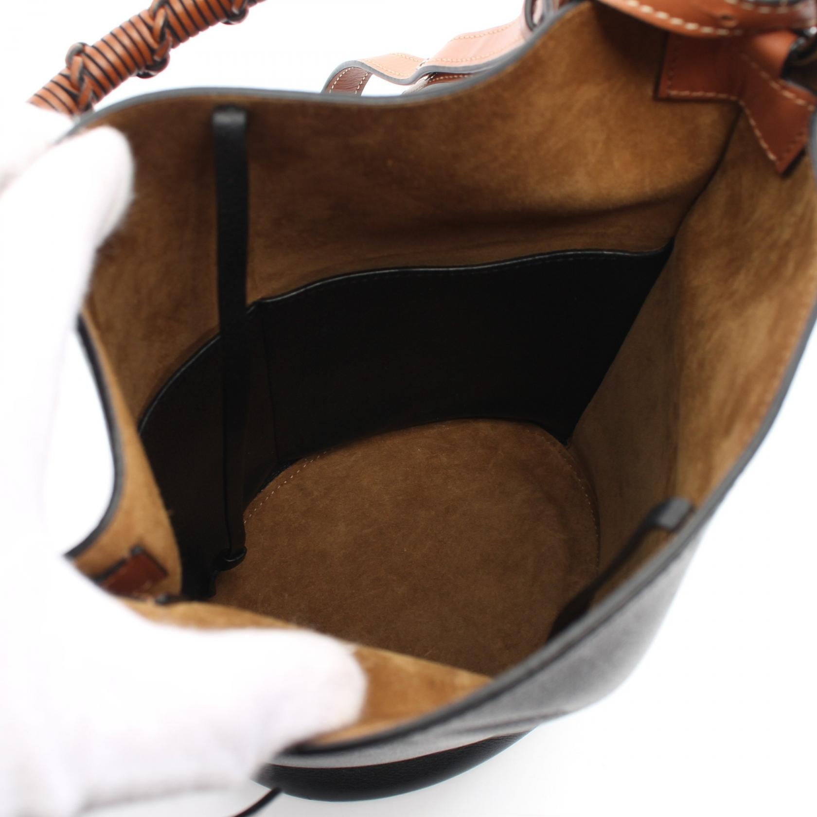 Loewe Gate Bucket Leather Shoulder Bag