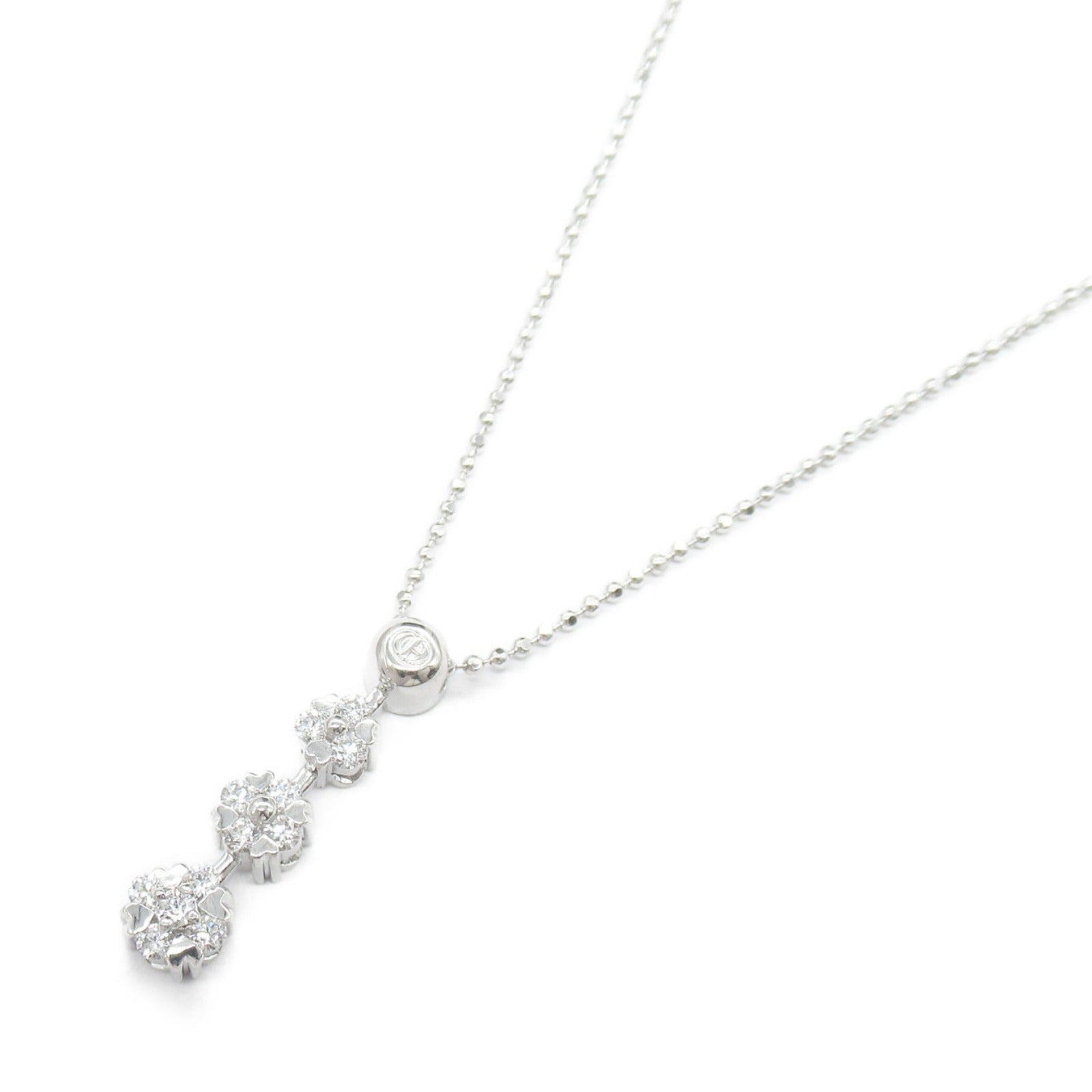 Christina Han Diamond Necklace K18WG White Gold