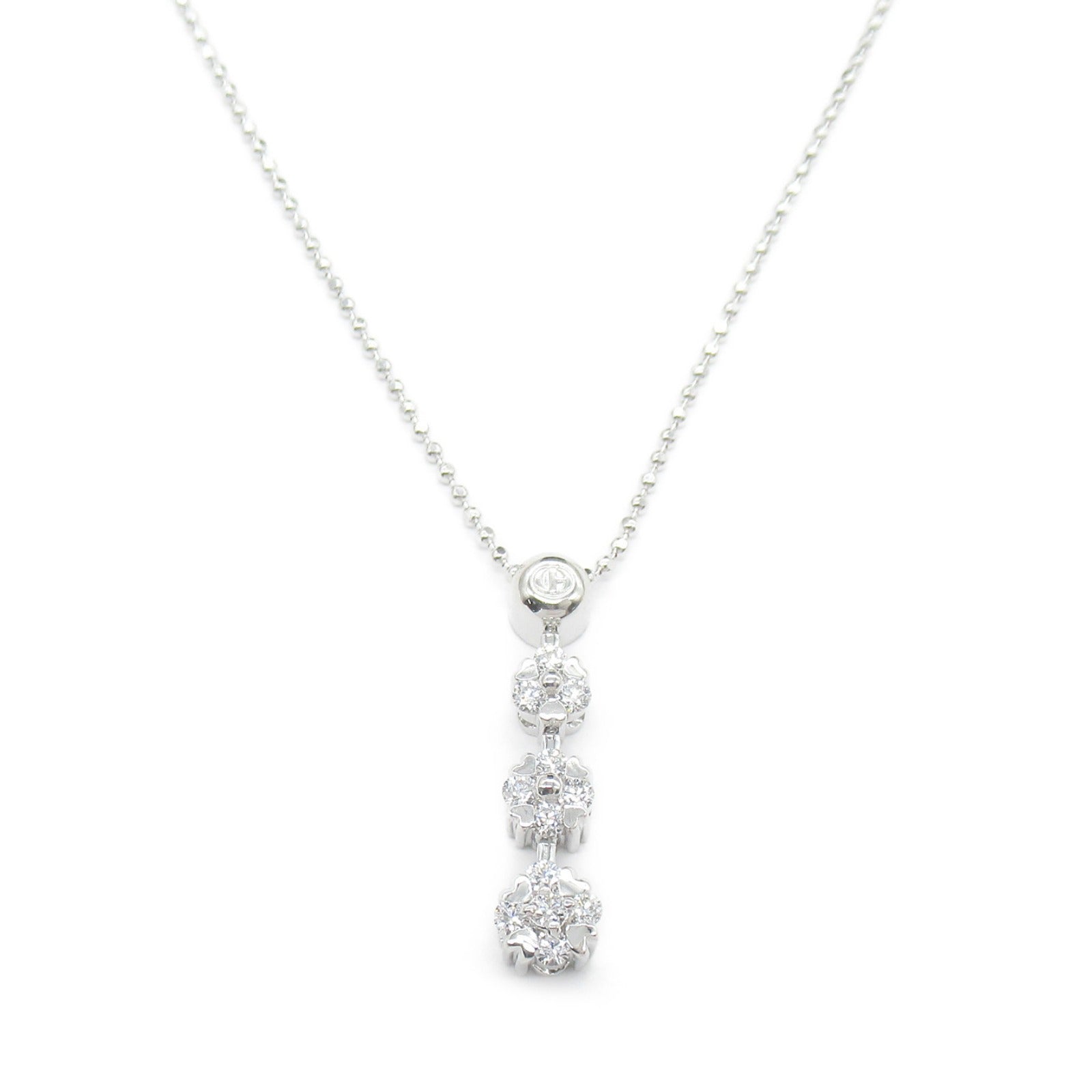 Christina Han Diamond Necklace K18WG White Gold