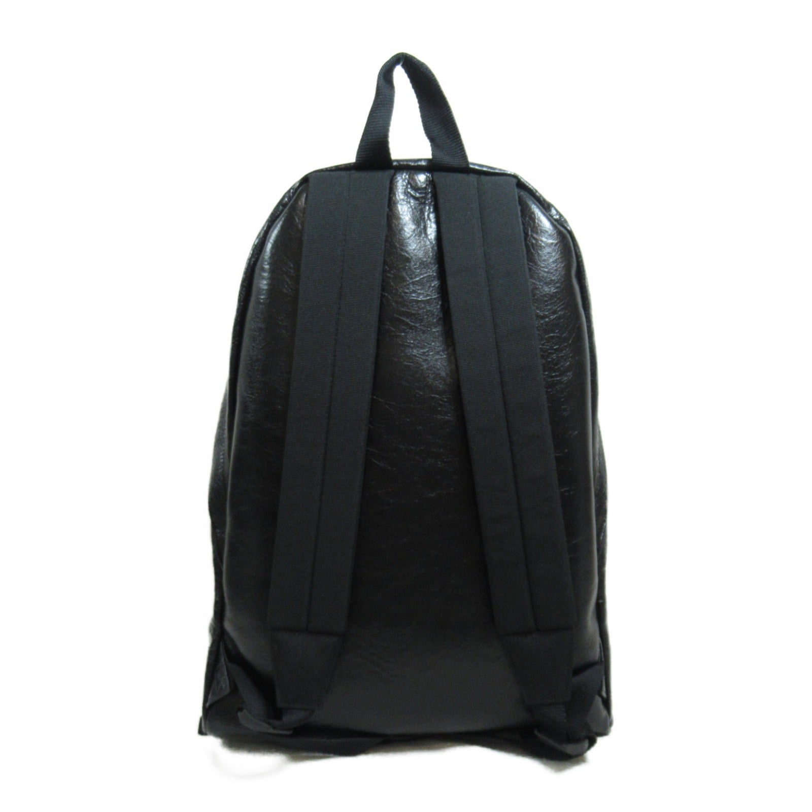 Balenciaga Leather Backpack Black 5032211VG071000