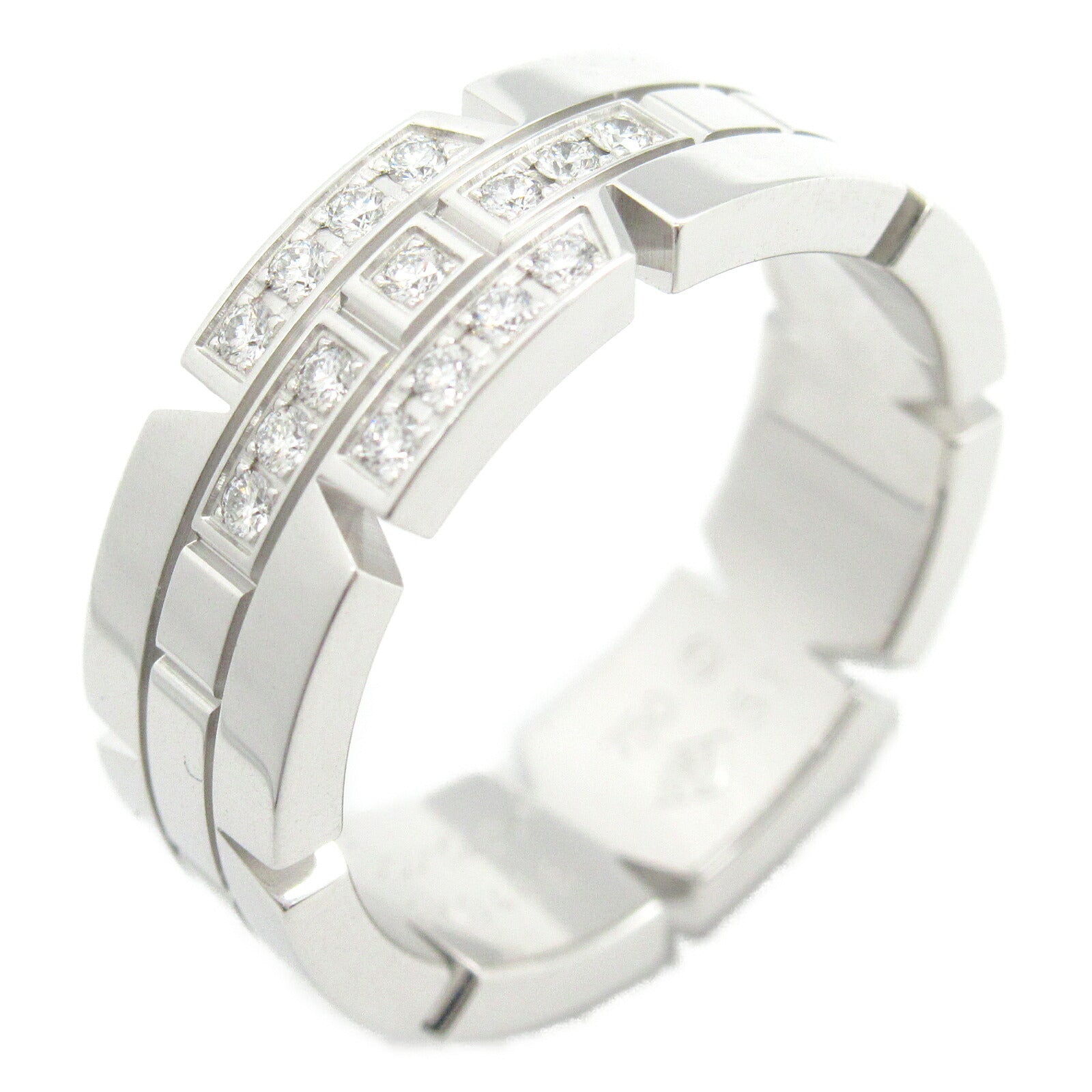 Cartier Tank Française Diamond Ring K18WG