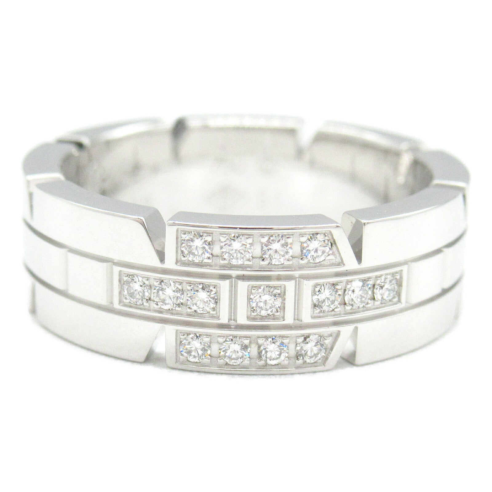 Cartier Tank Française Diamond Ring K18WG