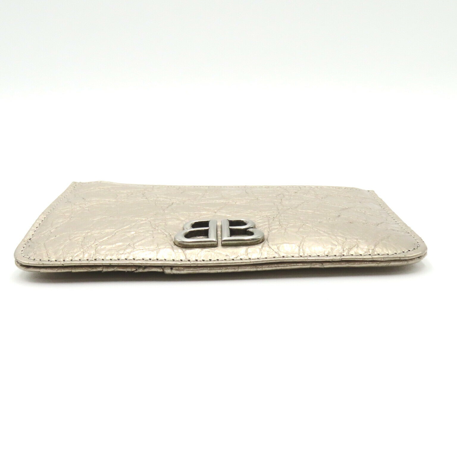 Balenciaga Monaco Long Coin & Card Holder Beige