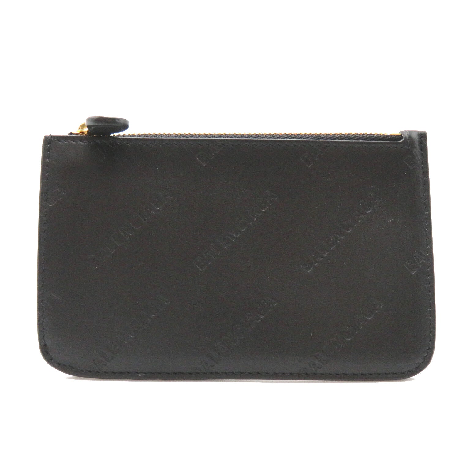 Balenciaga Leather Long Coin & Card Holder