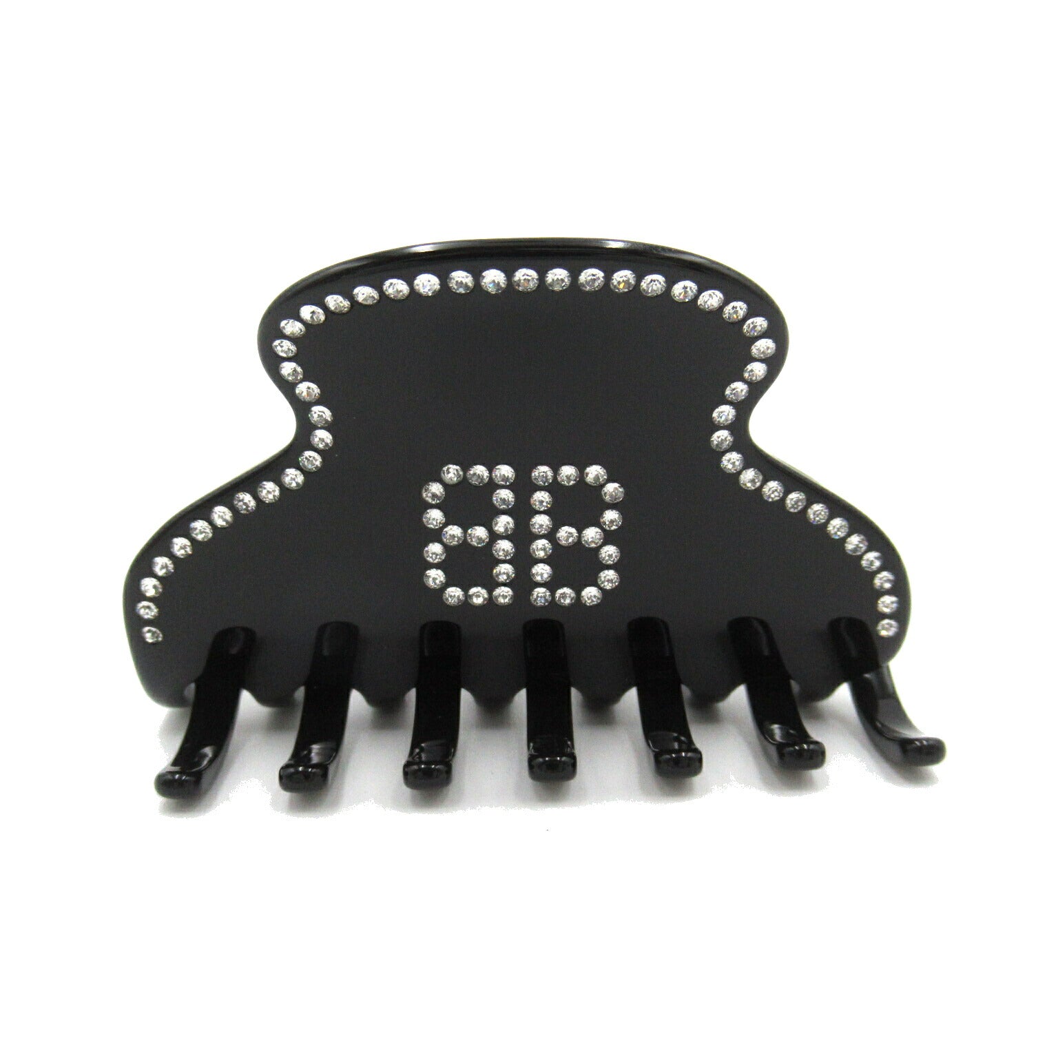 Balenciaga Plastic Hair Clip Black