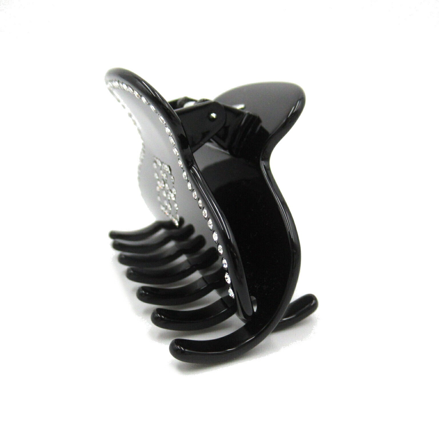 Balenciaga Plastic Hair Clip Black