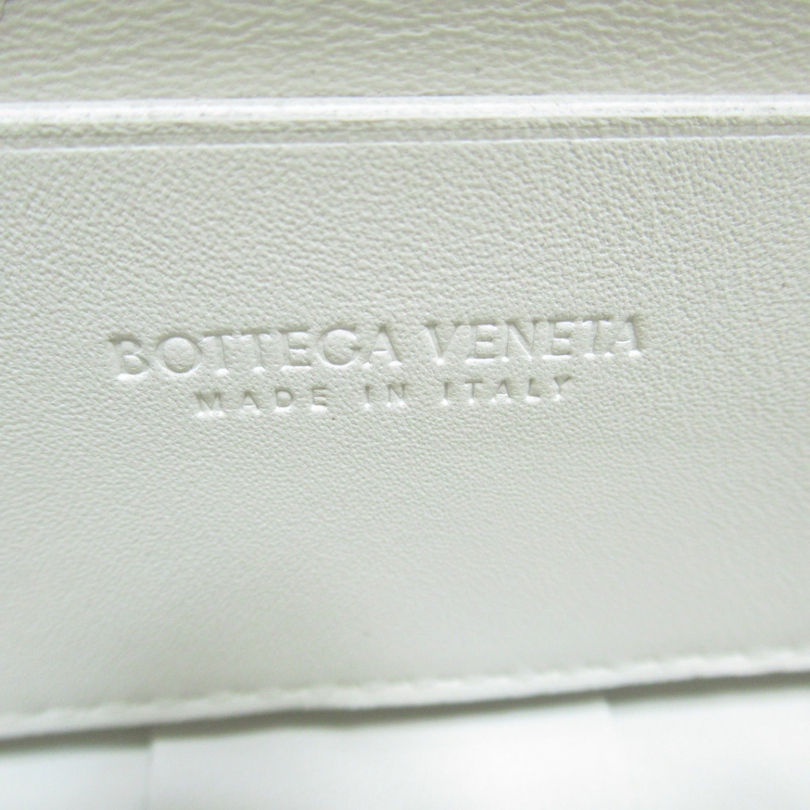 Bottega Veneta Lambskin Shoulder Bag White